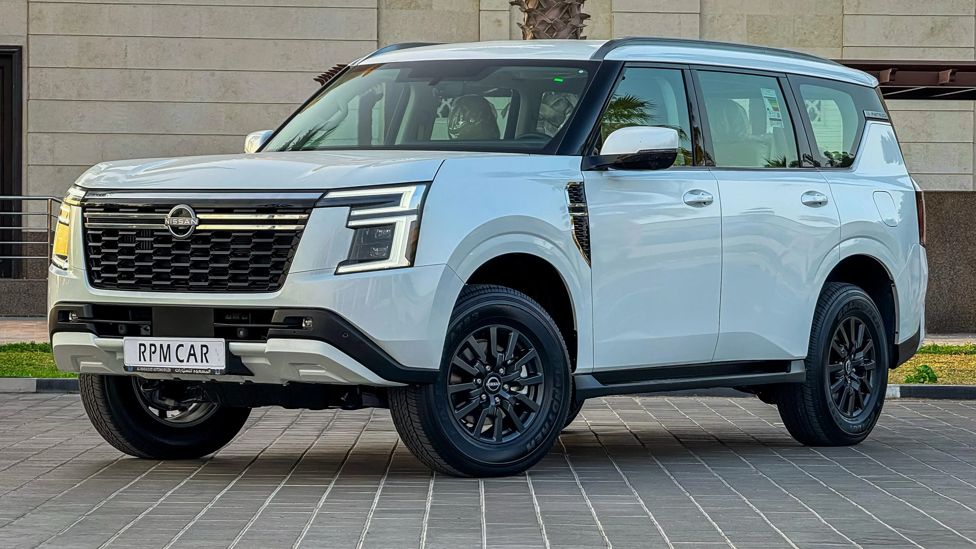 Rent 2025 Nissan Patrol White in Dubai photo 4