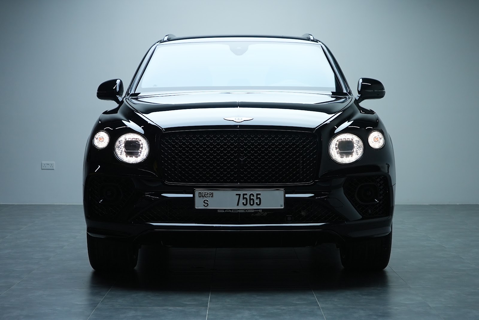 Rent Bentley Bentayga in Dubai (Black) rental in Dubai