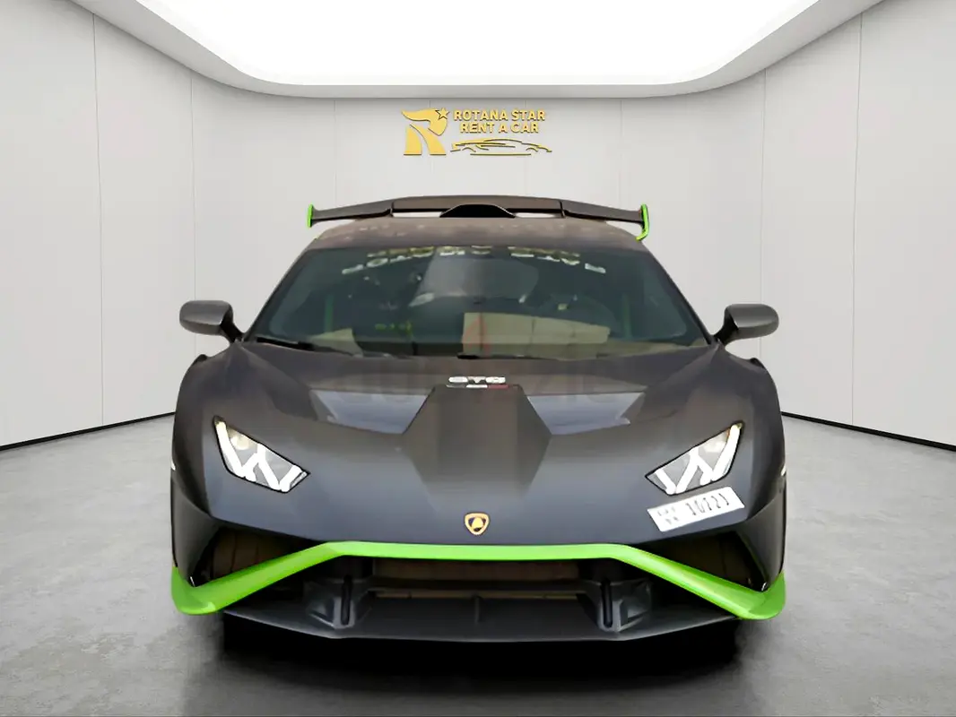2022 Lamborghini Huracan for Rent in Al Barsha 1 (Grey) rental in Al Barsha 1, Dubai