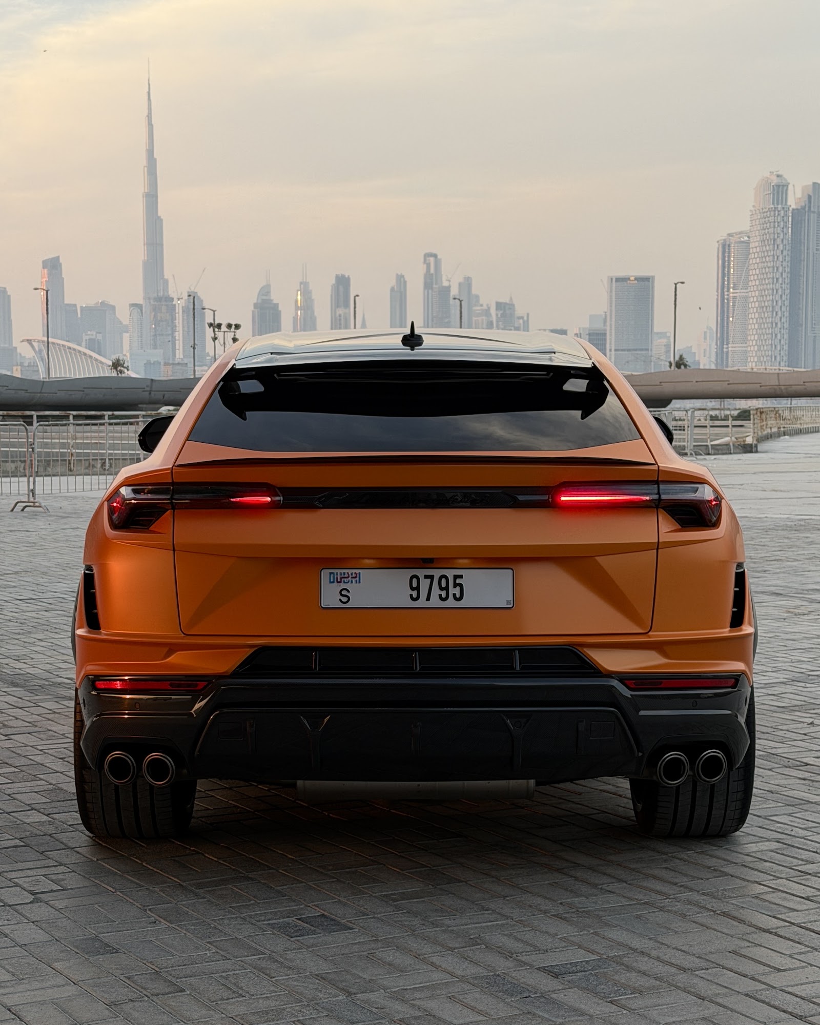 Rent Lamborghini Urus Performante in Dubai (Orange) photo 3