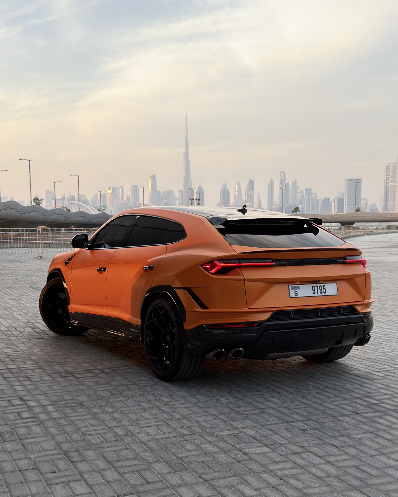 Rent Lamborghini Urus Performante in Dubai (Orange) photo 6