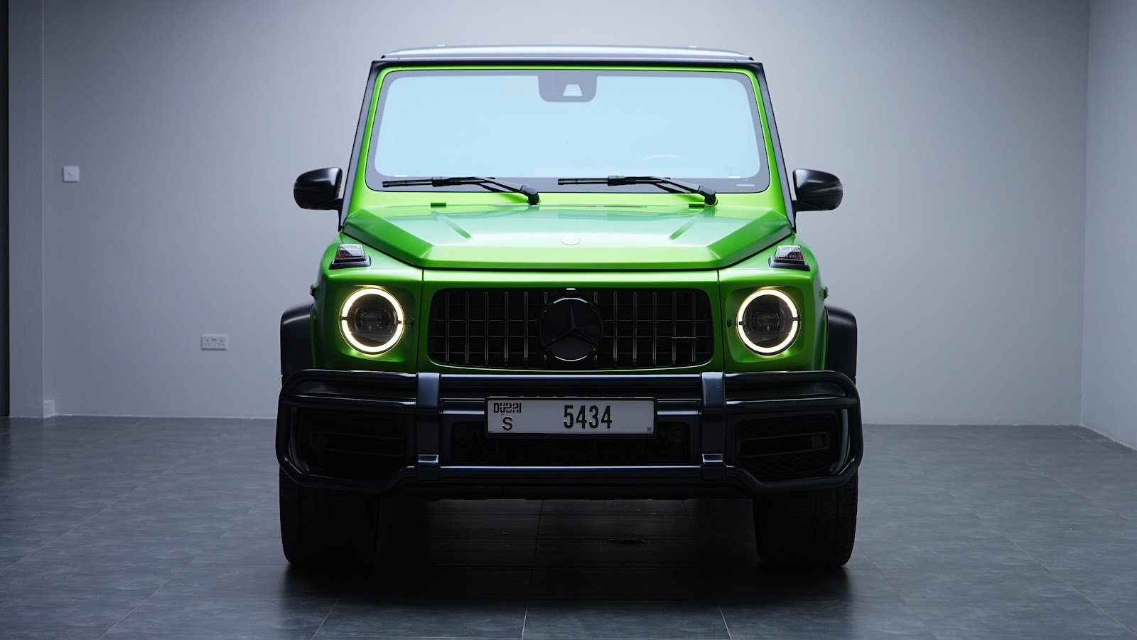 Rent Mercedes-Benz G63 in Dubai (Green) rental in Dubai