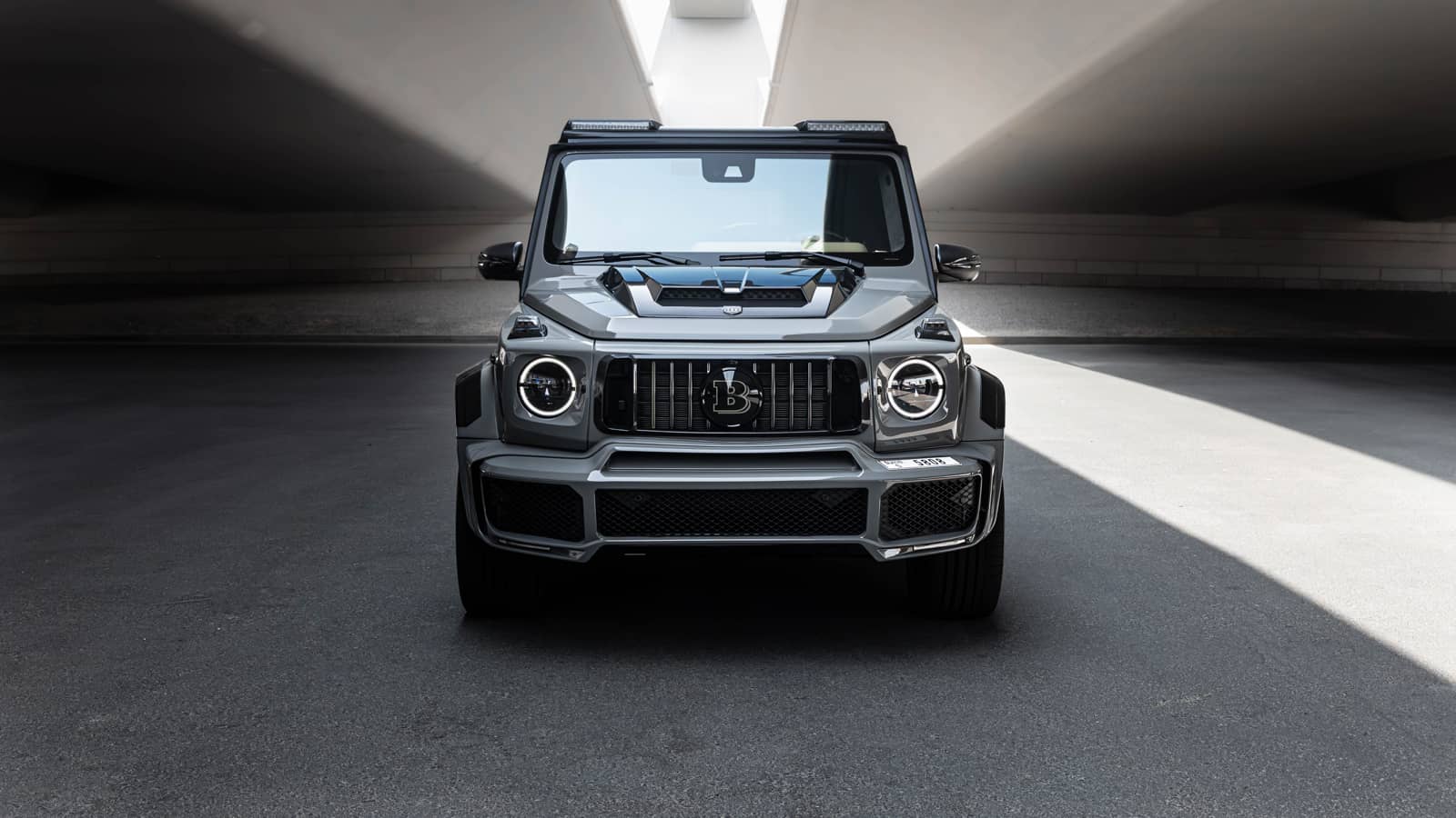 Rent Mercedes-Benz G800 Brabus in Dubai (Gray) rental in Dubai