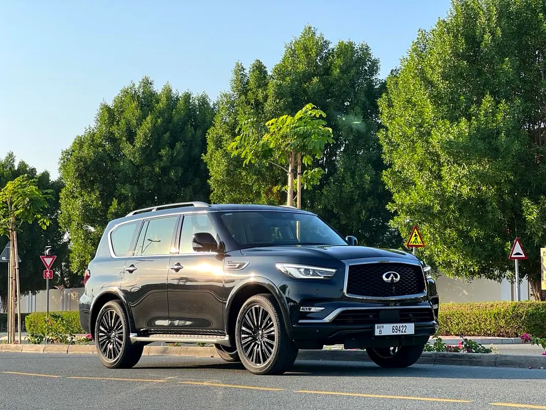 Hire 2024 Infiniti QX80 in Al Barsha 1 rental in Al Barsha 1, Dubai