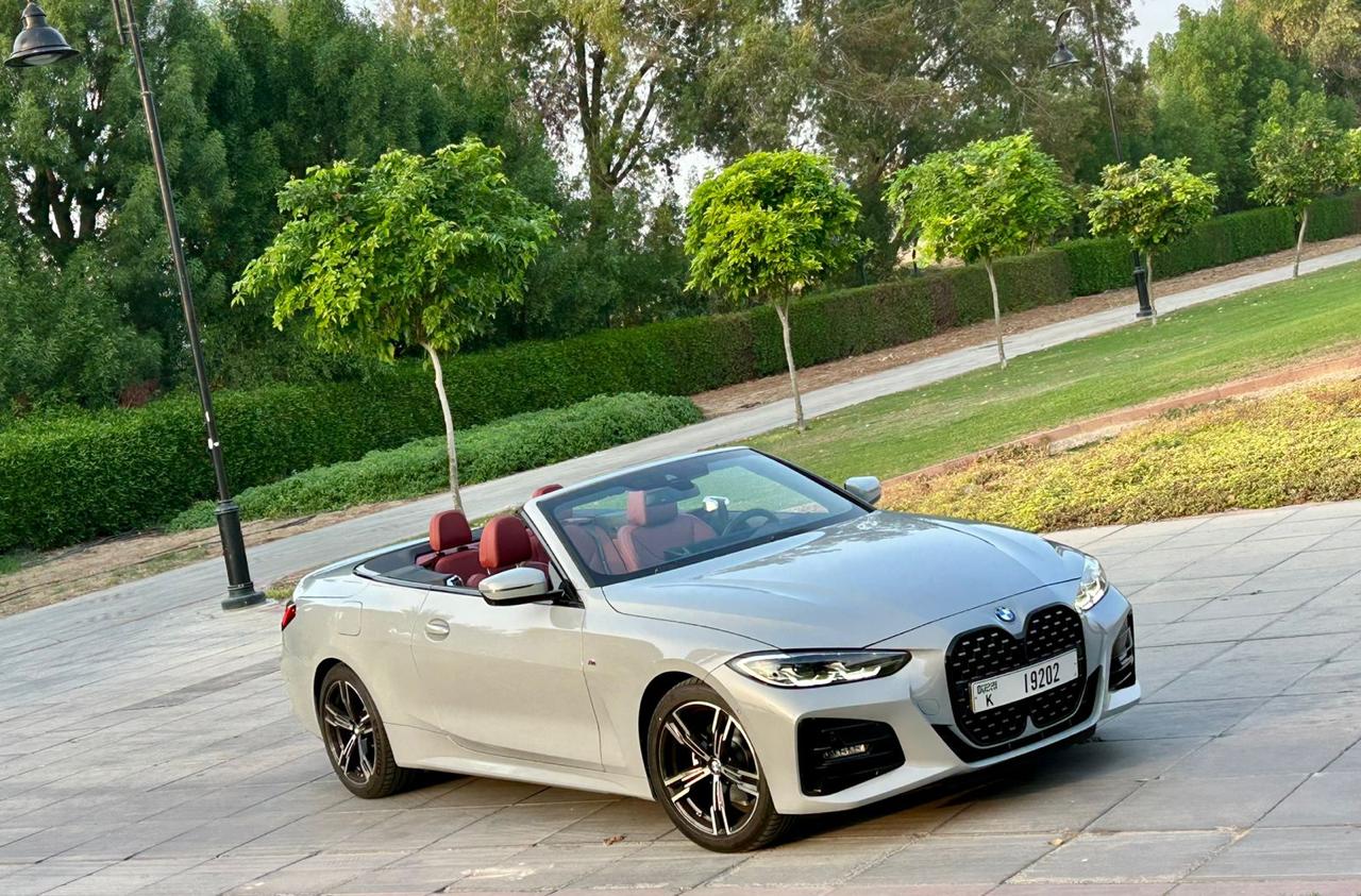 Rent a 2025 BMW 4 Series Convertible in Dubai rental in Dubai