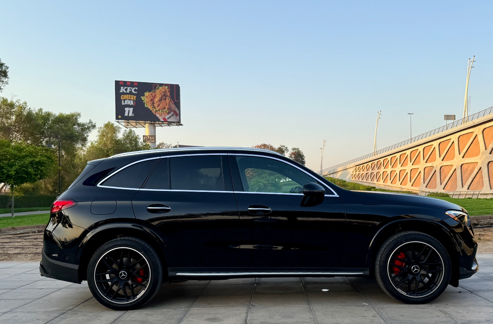 Rent Mercedes-Benz GLC 300 AMG in Dubai photo 4