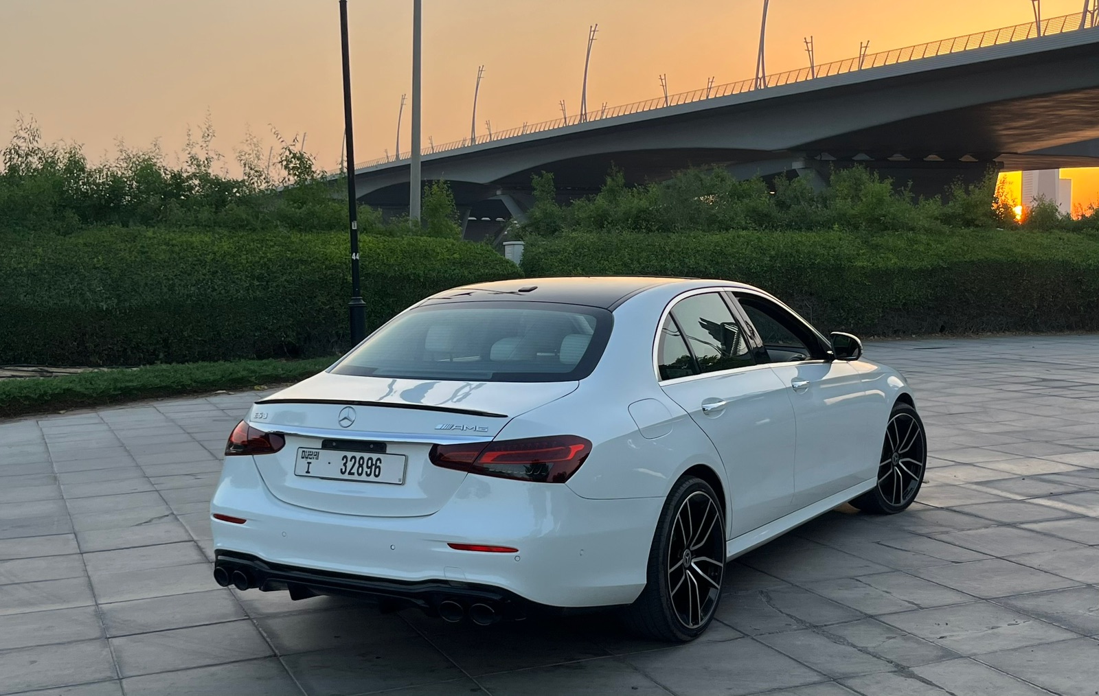 Mercedes-Benz E350 AMG Rental in Dubai photo 2