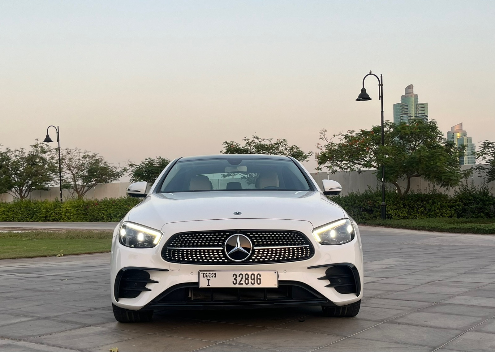 Mercedes-Benz E350 AMG Rental in Dubai photo 3