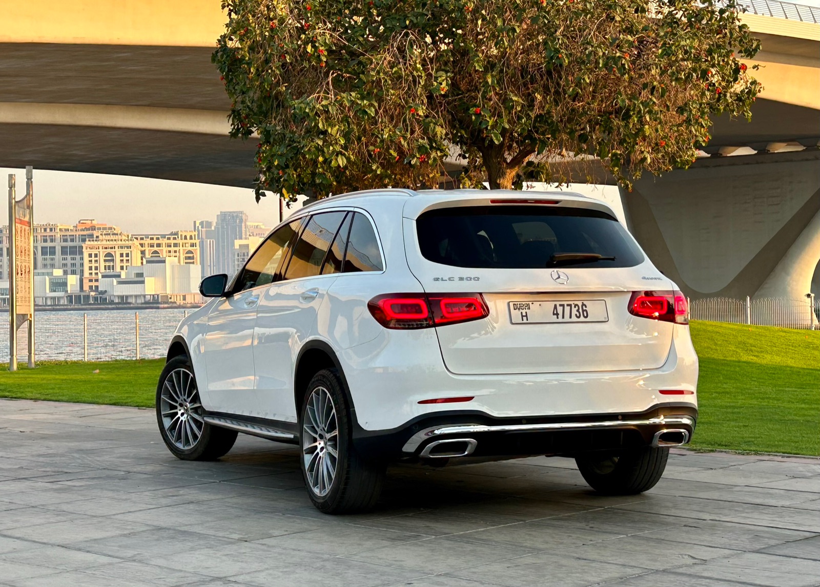 Mercedes-Benz GLC 300 AMG Rental in Dubai photo 2