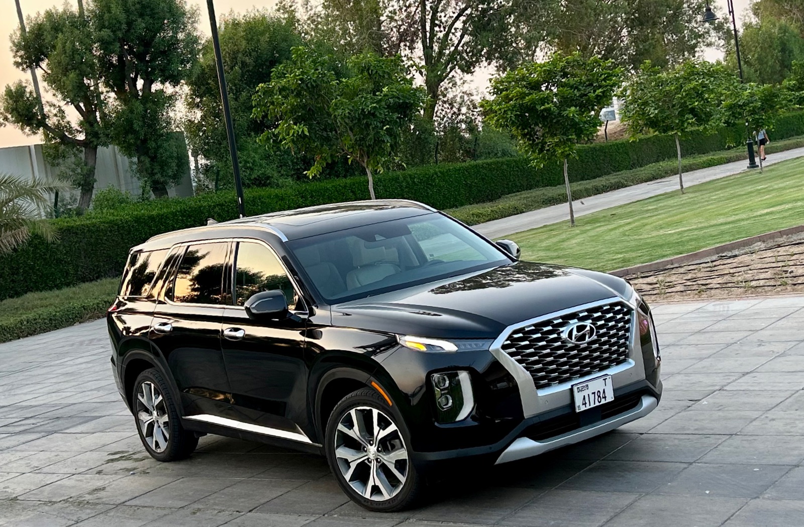Rent a Hyundai Palisade in Dubai (Black) rental in Dubai