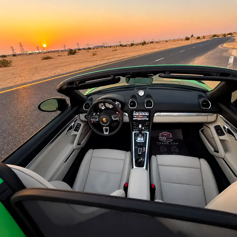 Hire 2024 Porsche Boxster in Al Quoz 4 photo 3