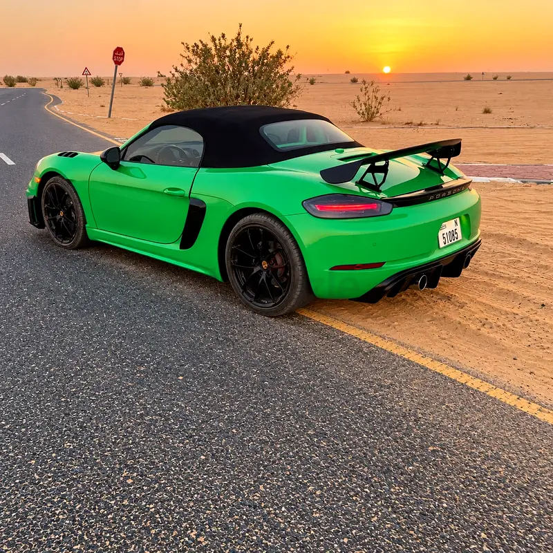 Hire 2024 Porsche Boxster in Al Quoz 4 photo 5