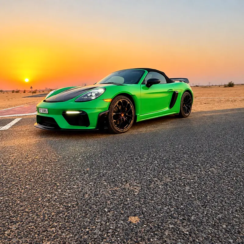 Hire 2024 Porsche Boxster in Al Quoz 4 photo 10