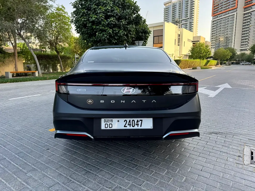 2025 Hyundai Sonata for Rent in Al Quoz 4 (Black) photo 5