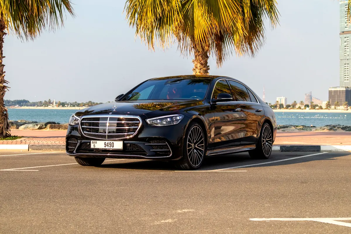 Rent 2024 Mercedes-Benz S-Class in Al Garhoud rental in Al Garhoud, Dubai