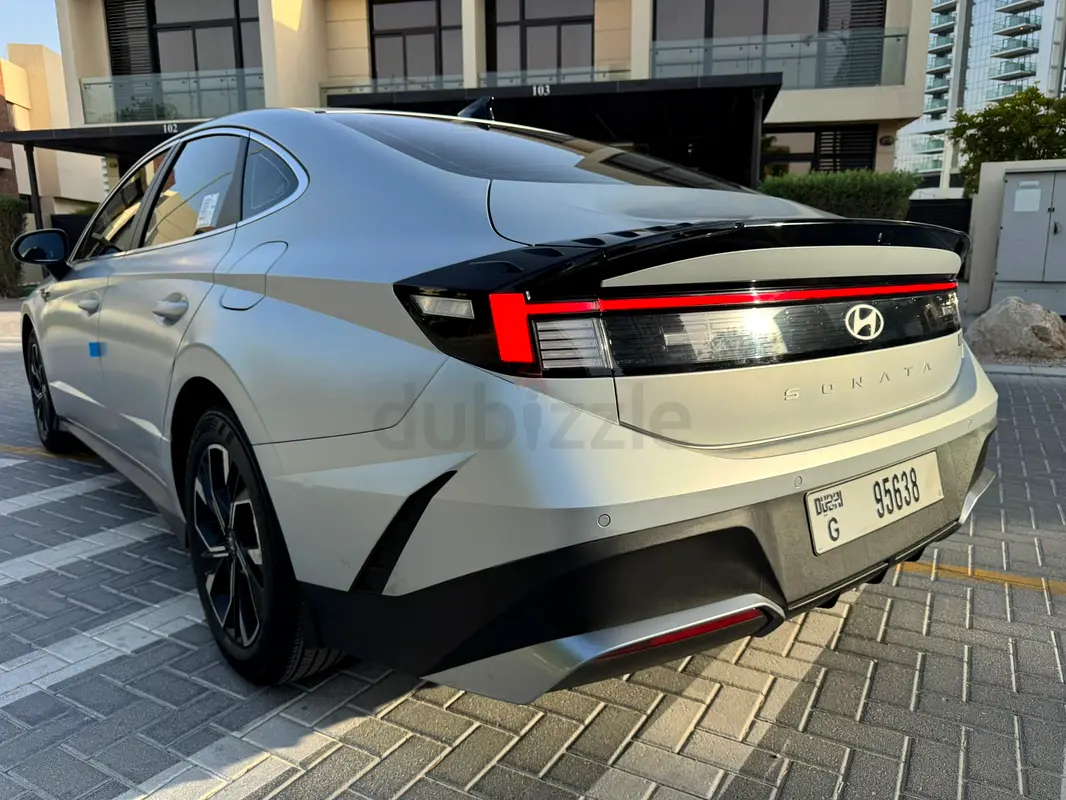 2025 Hyundai Sonata for Rent in Al Quoz 4 (Silver) photo 2
