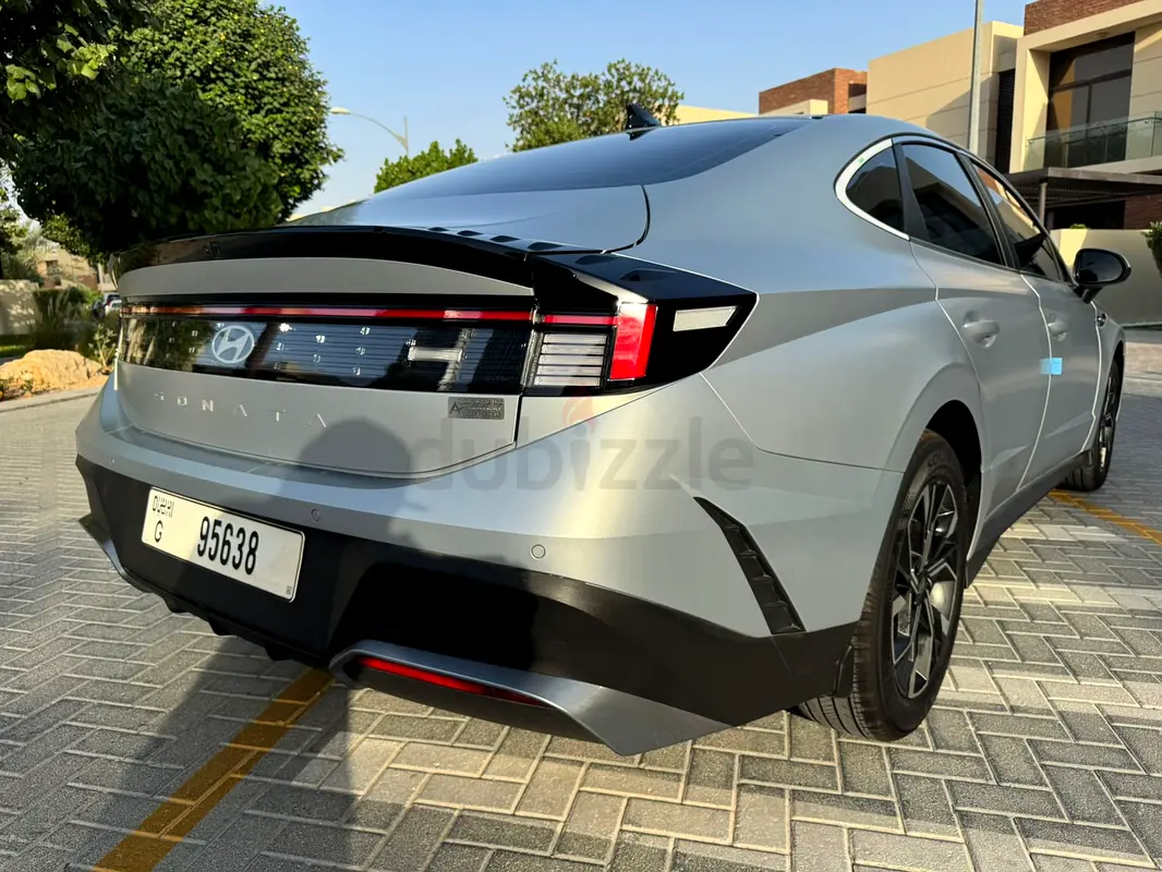2025 Hyundai Sonata for Rent in Al Quoz 4 (Silver) photo 3