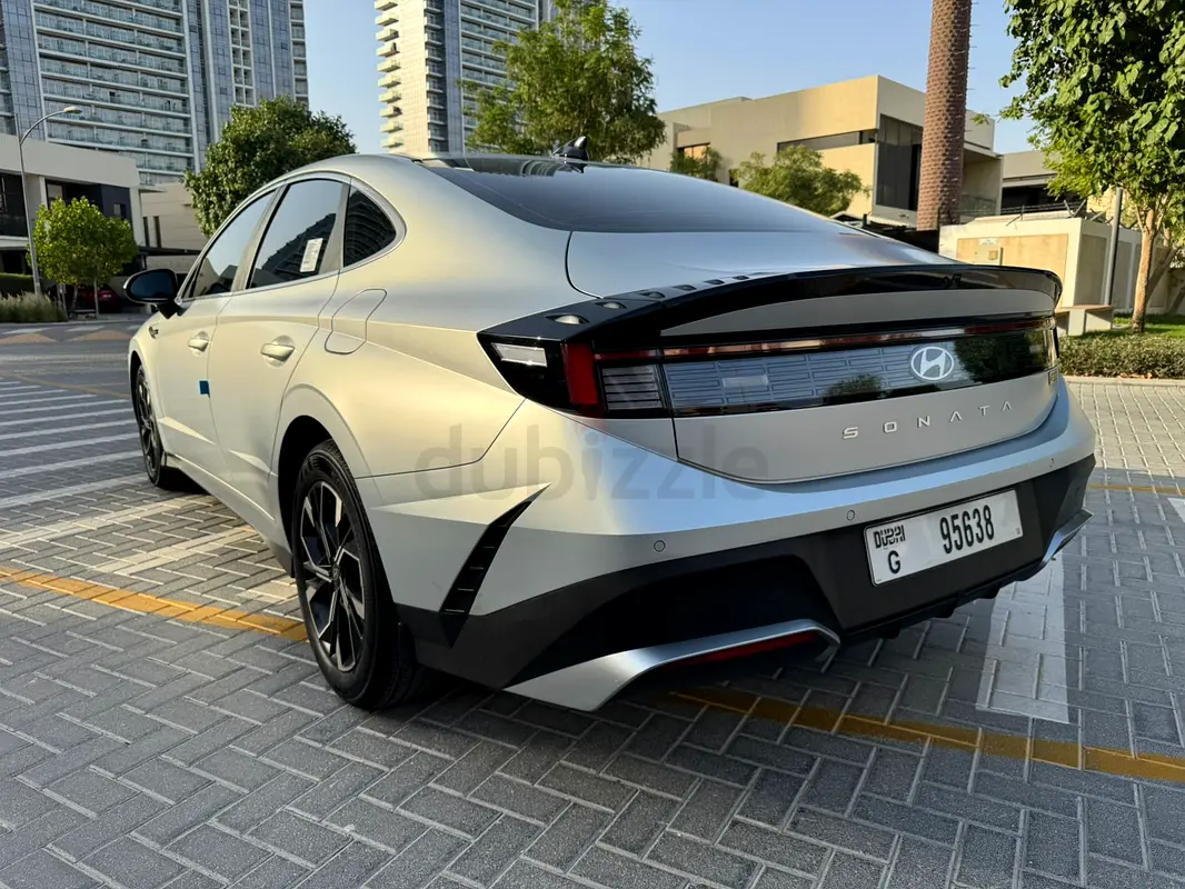 2025 Hyundai Sonata for Rent in Al Quoz 4 (Silver) photo 5