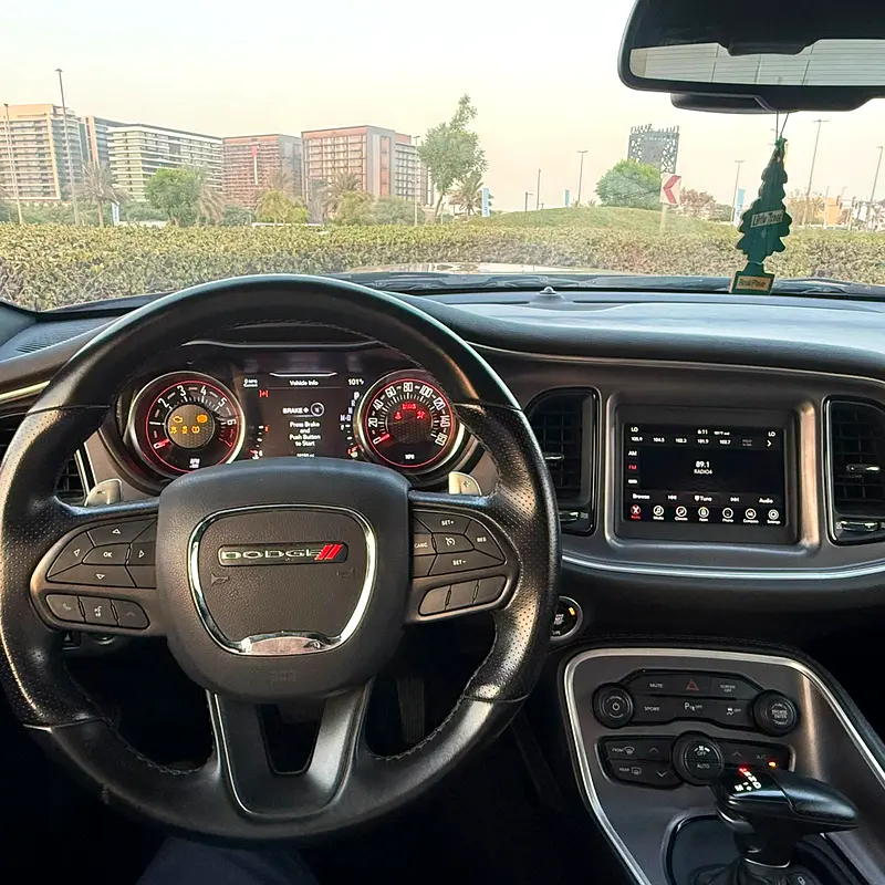 Rent 2023 Dodge Challenger in Al Quoz 4 photo 8