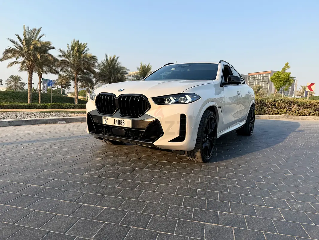 Rent a 2025 BMW X6 in Al Quoz 4 rental in Al Quoz 4, Dubai