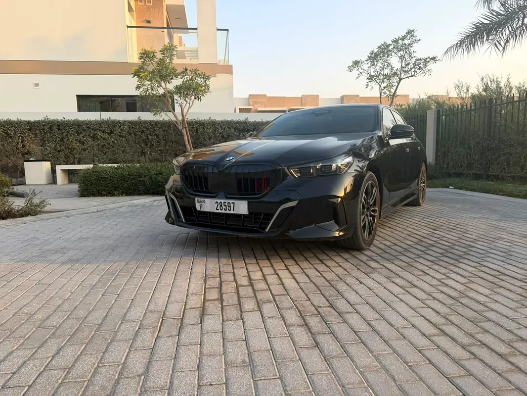 2025 BMW 5-Series for Rent in Al Quoz 4 (Black, Automatic, 5 Seater, Speedy Machine) rental in Al Quoz 4, Dubai