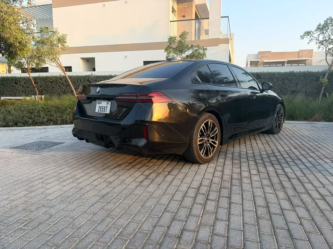 2025 BMW 5-Series for Rent in Al Quoz 4 (Black, Automatic, 5 Seater, Speedy Machine) photo 4