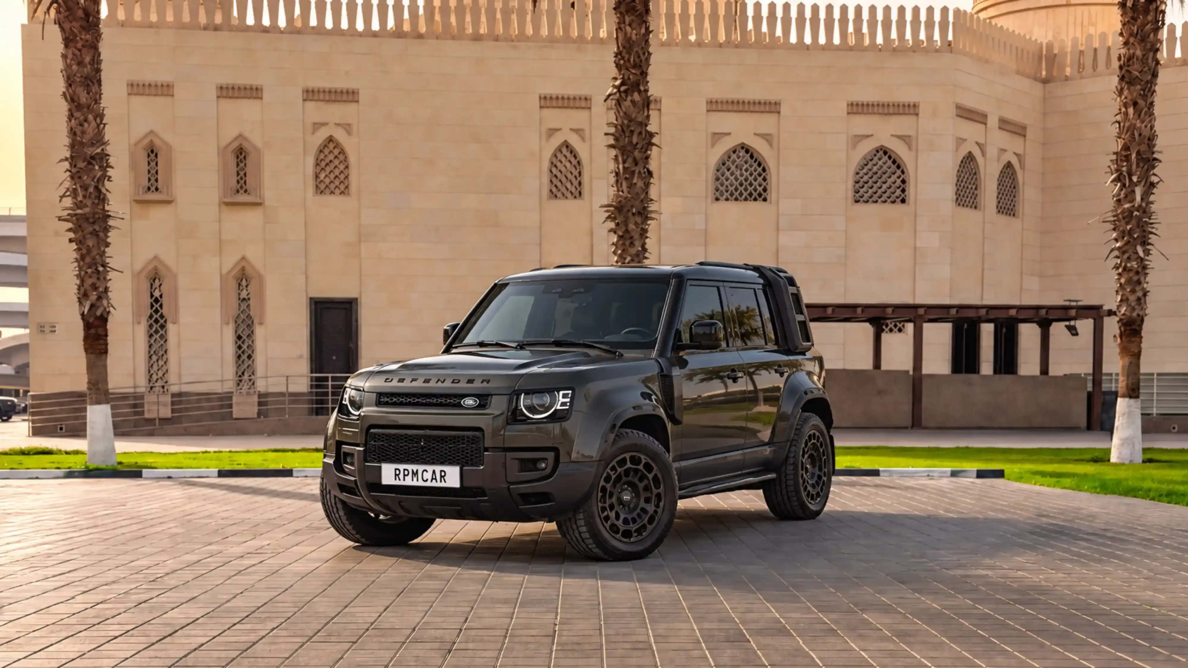 Hire 2026 Land Rover Defender OCTA Brown in Dubai rental in Al Quoz 3, Dubai
