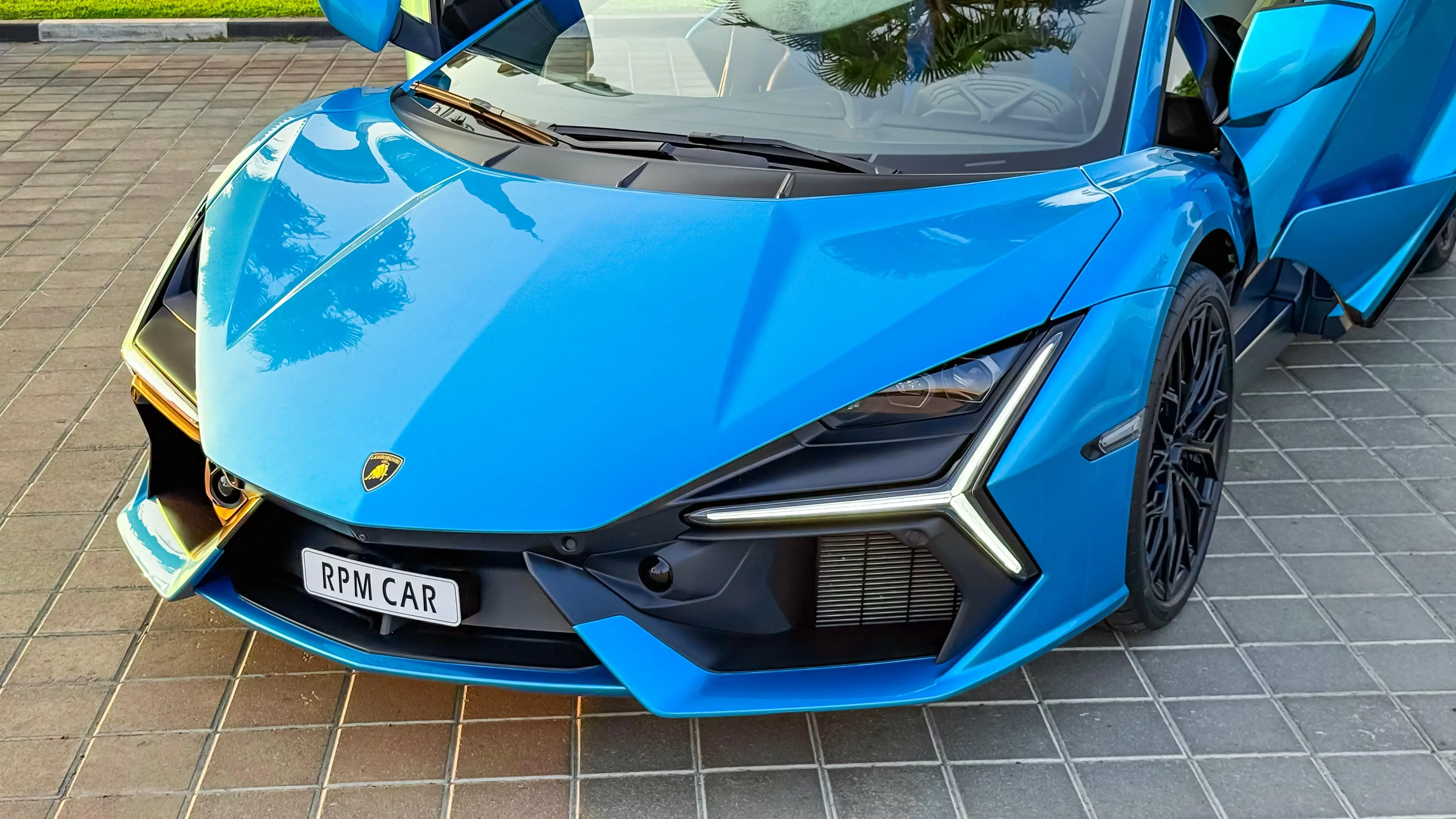 2024 Lamborghini Revuelto Blue Rental in Dubai photo 2