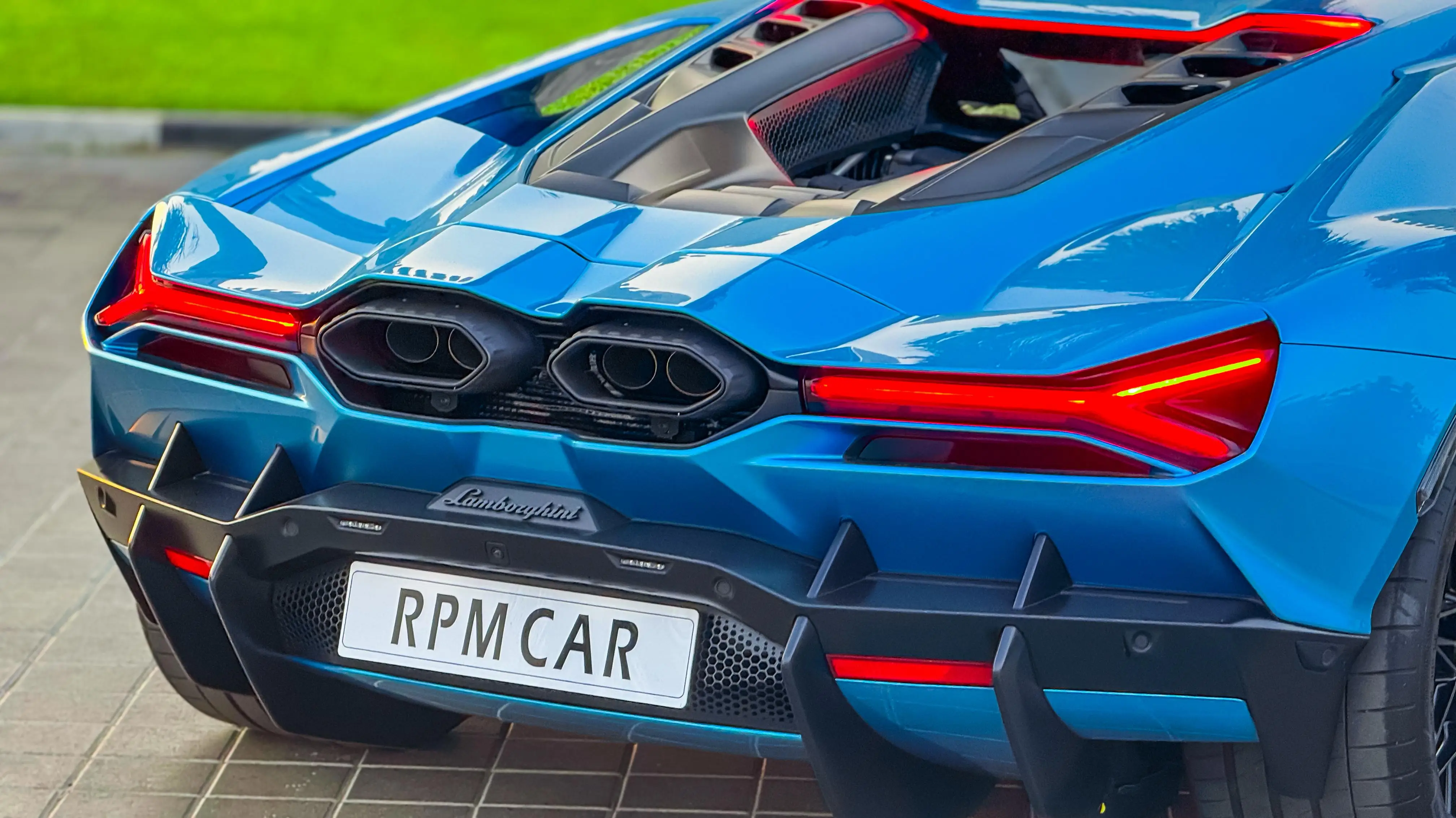 2024 Lamborghini Revuelto Blue Rental in Dubai photo 4