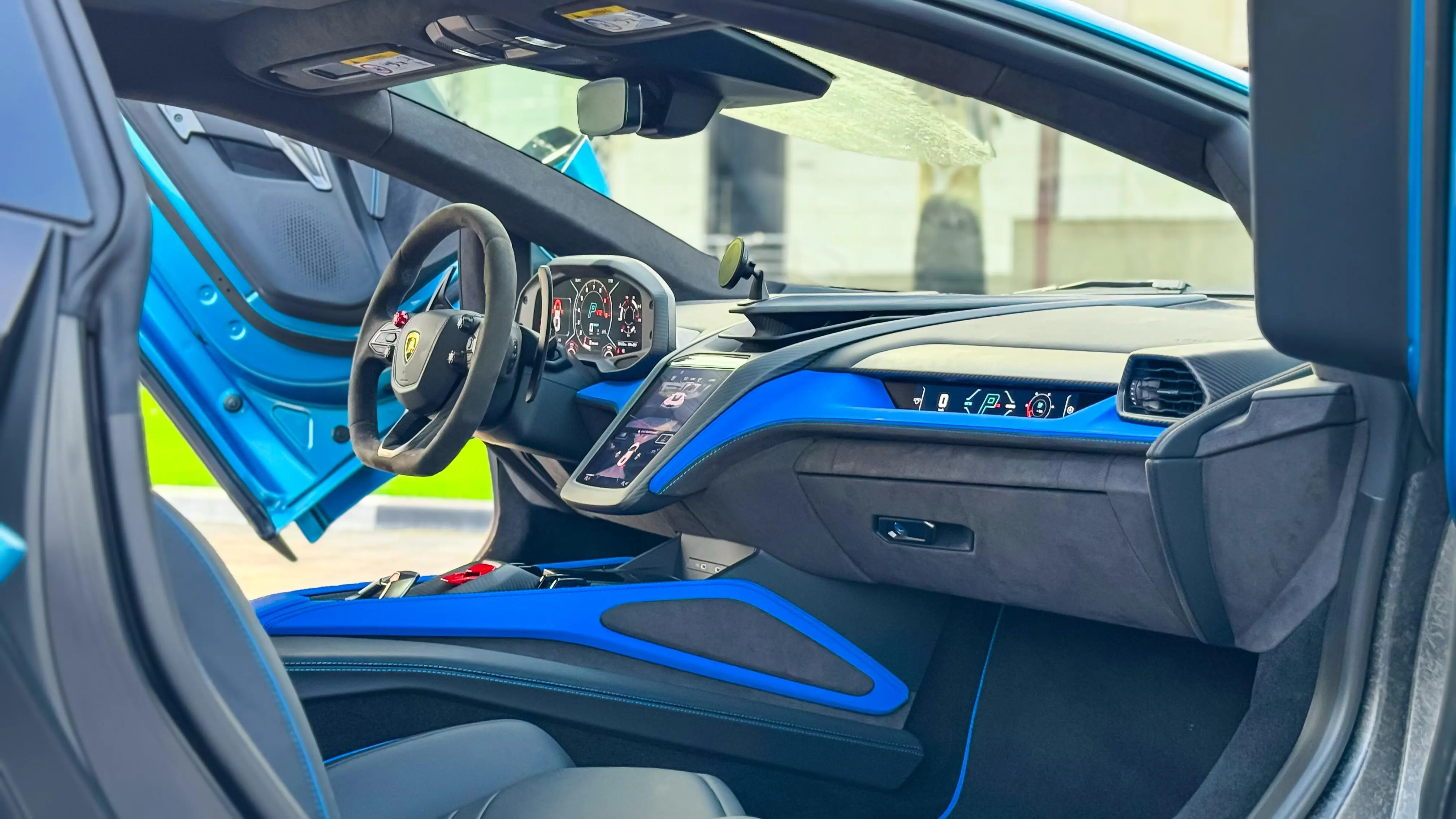 2024 Lamborghini Revuelto Blue Rental in Dubai photo 5