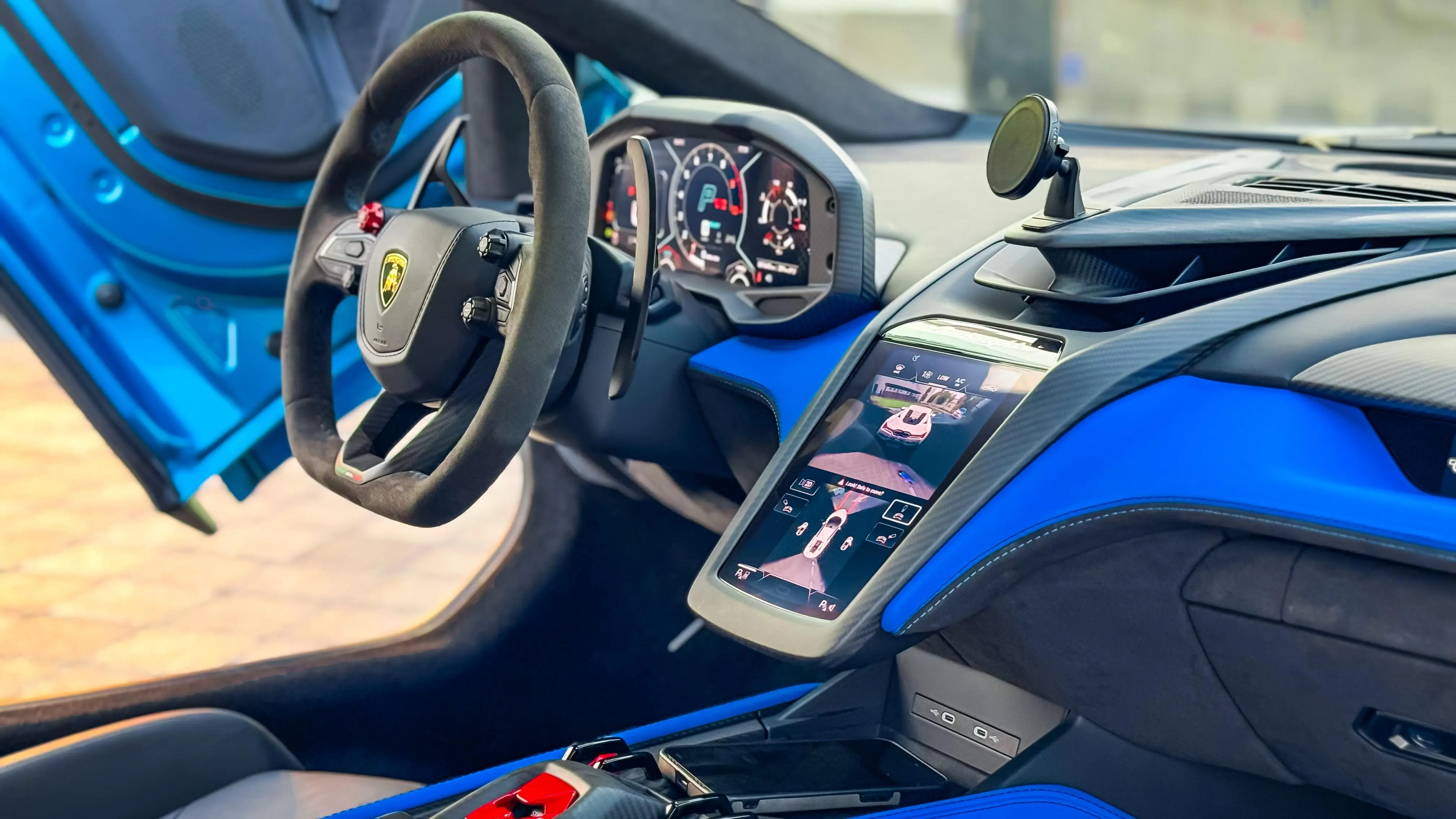 2024 Lamborghini Revuelto Blue Rental in Dubai photo 6