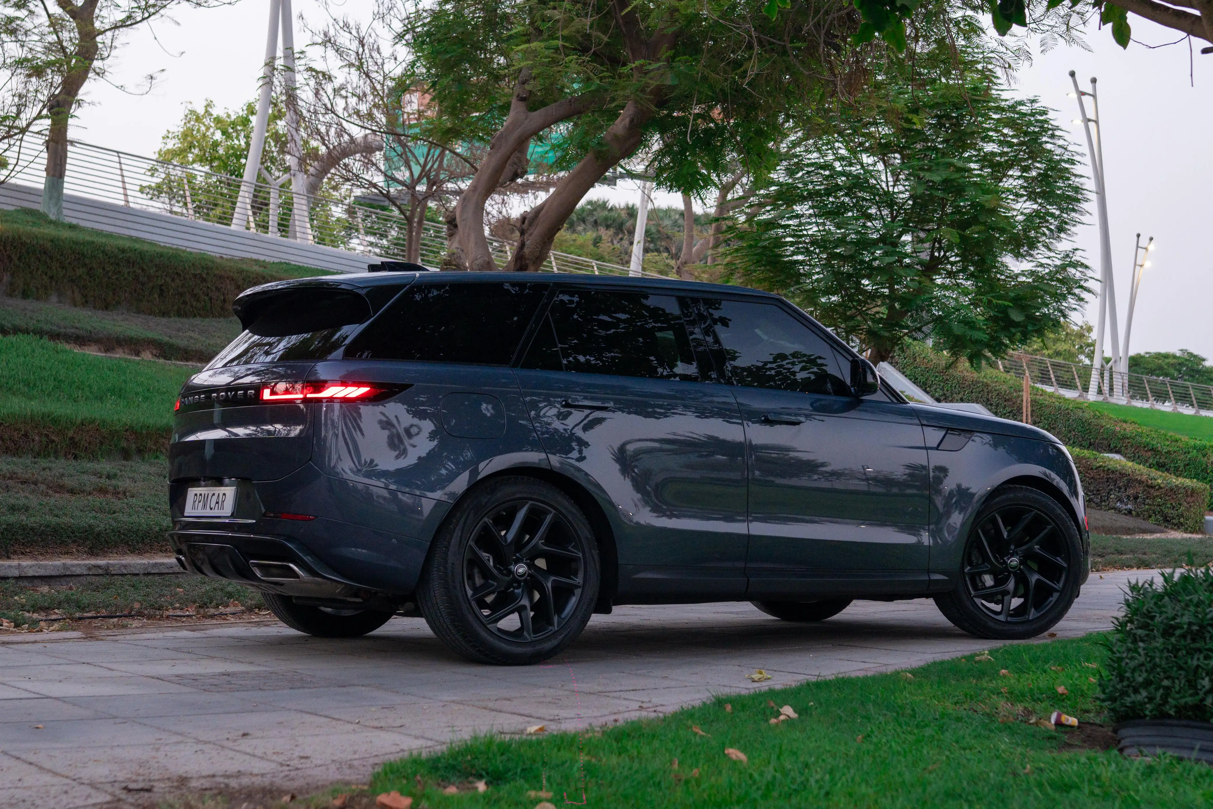 Hire 2025 Land Rover Range Rover Sport Blue in Dubai photo 2