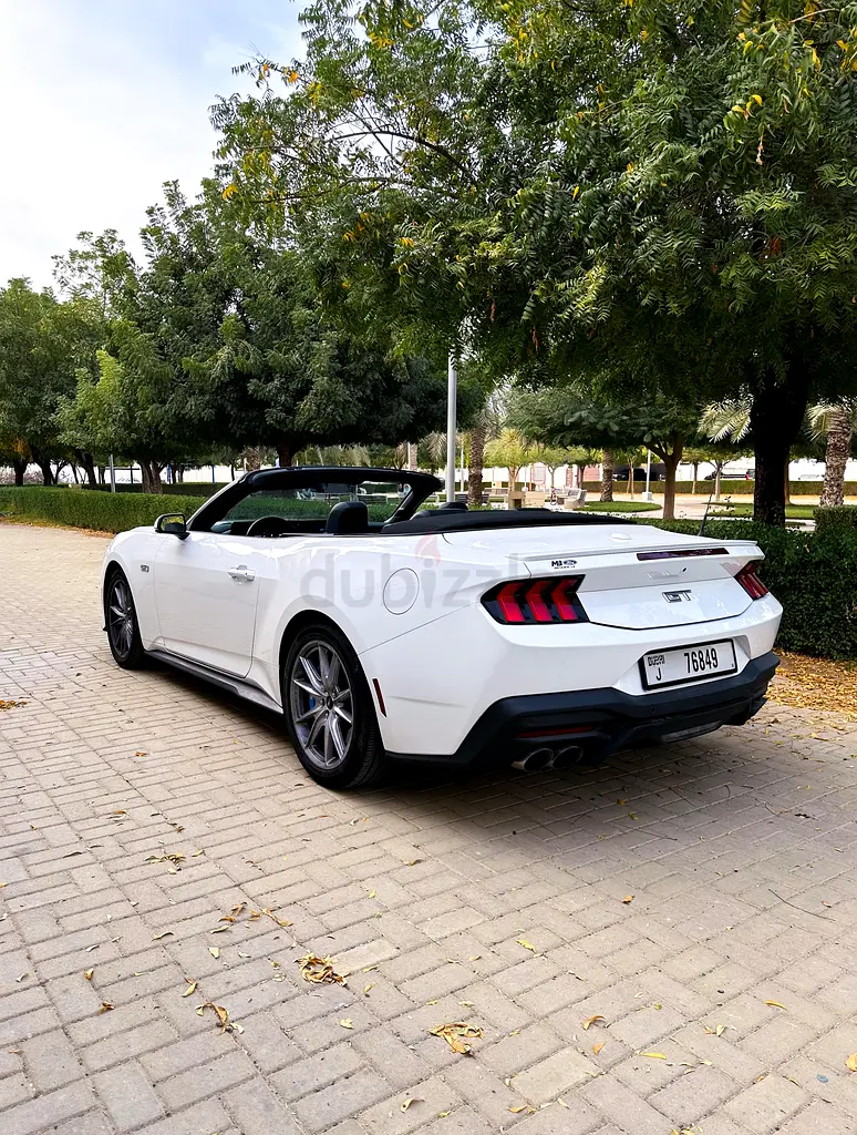 2024 Ford Mustang for Rent in Al Barsha 1 (White) photo 5