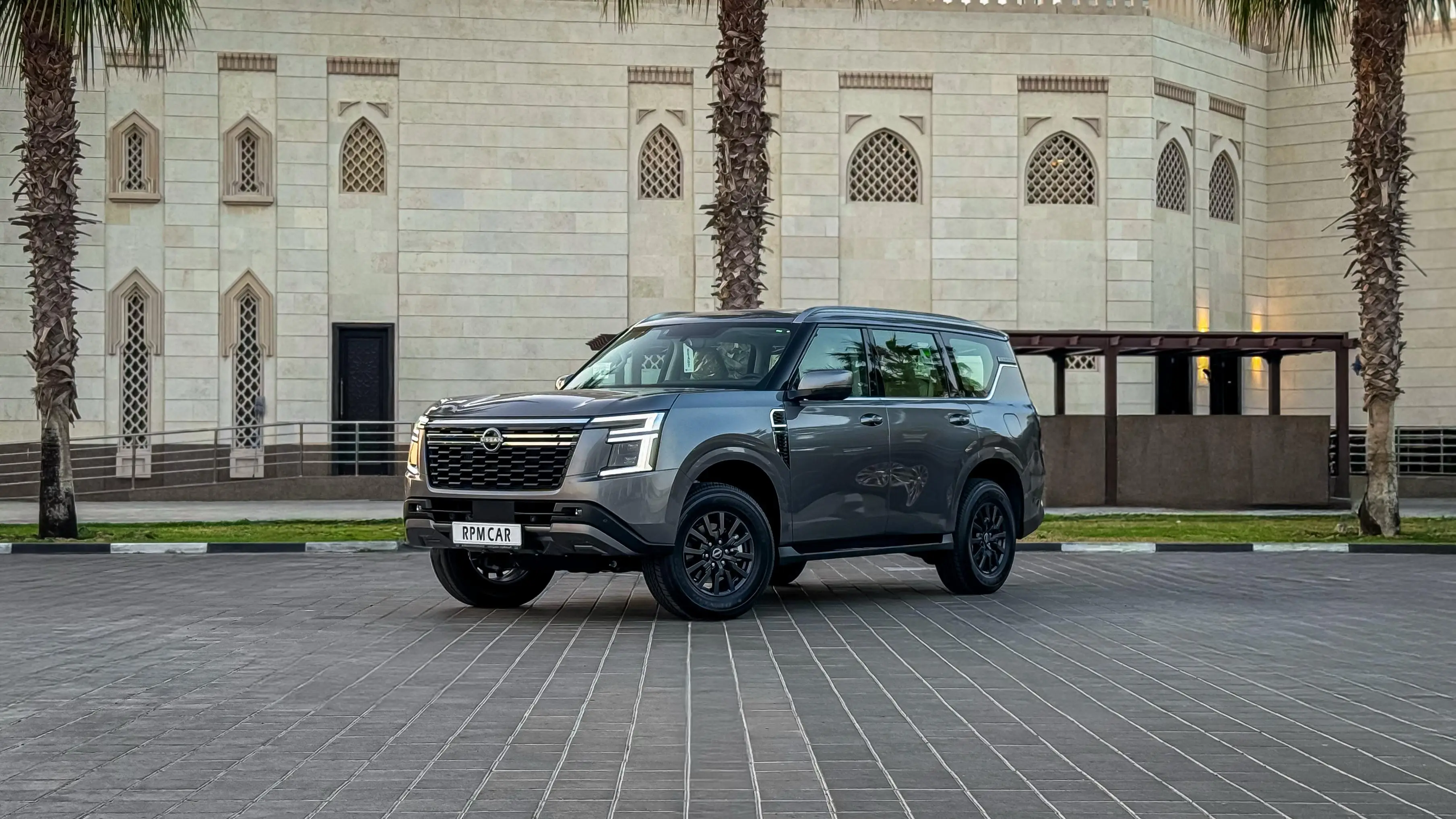 Rent 2025 Nissan Patrol Grey in Dubai rental in Al Quoz 3, Dubai