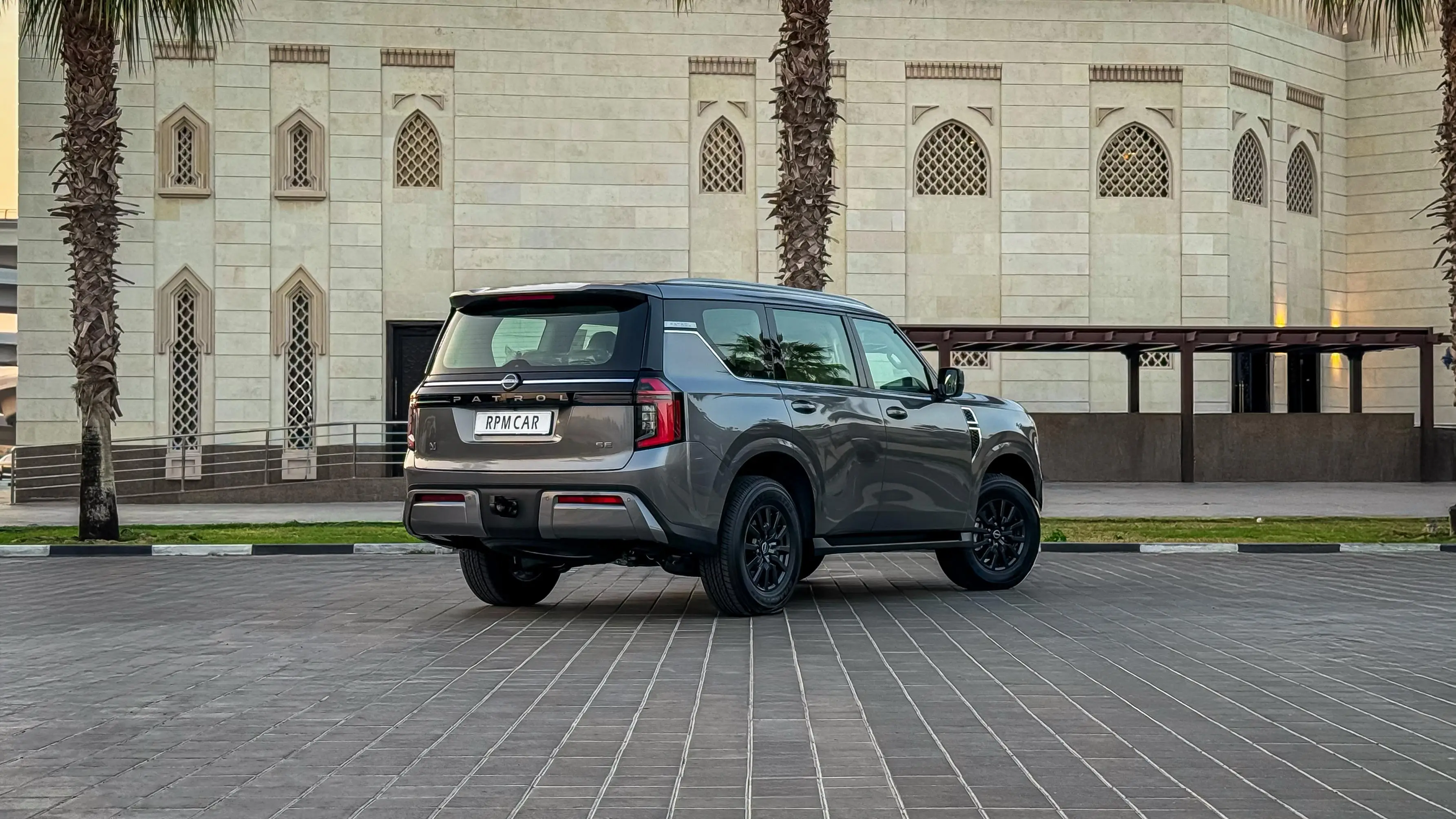 Rent 2025 Nissan Patrol Grey in Dubai photo 3