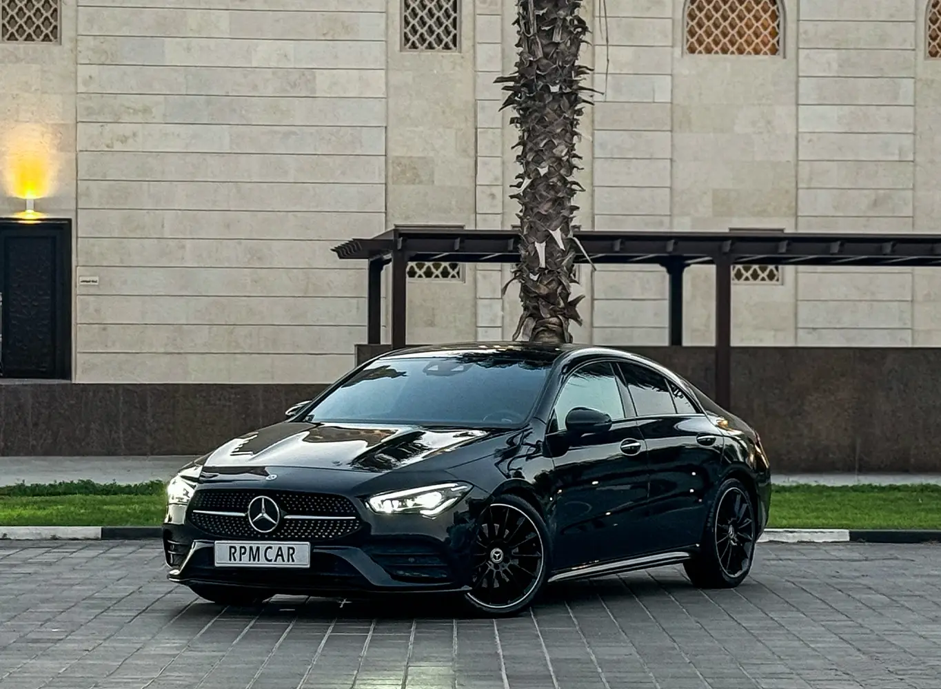 Hire 2023 Mercedes-Benz CLA 200 Black in Dubai rental in Al Quoz 3, Dubai
