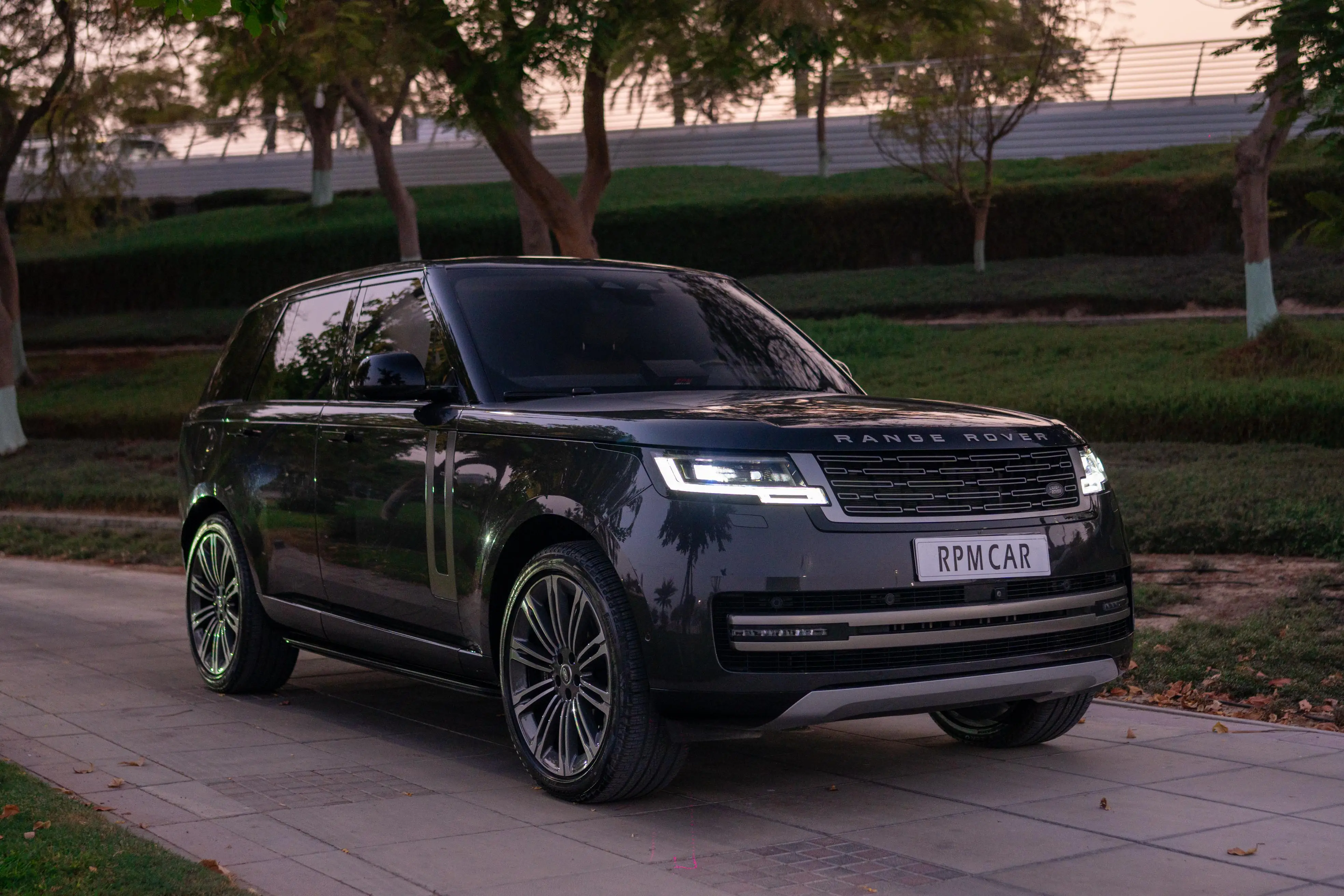 2023 Land Rover Range Rover Vogue Grey Rental in Dubai rental in Al Quoz 3, Dubai