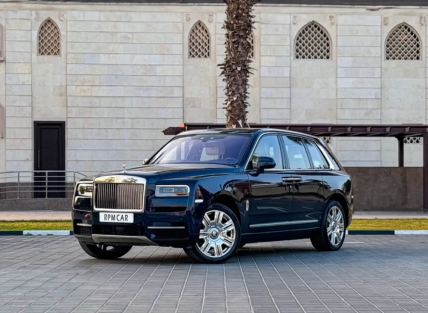 2023 Rolls-Royce Cullinan Blue for Rent in Dubai rental in Al Quoz 3, Dubai