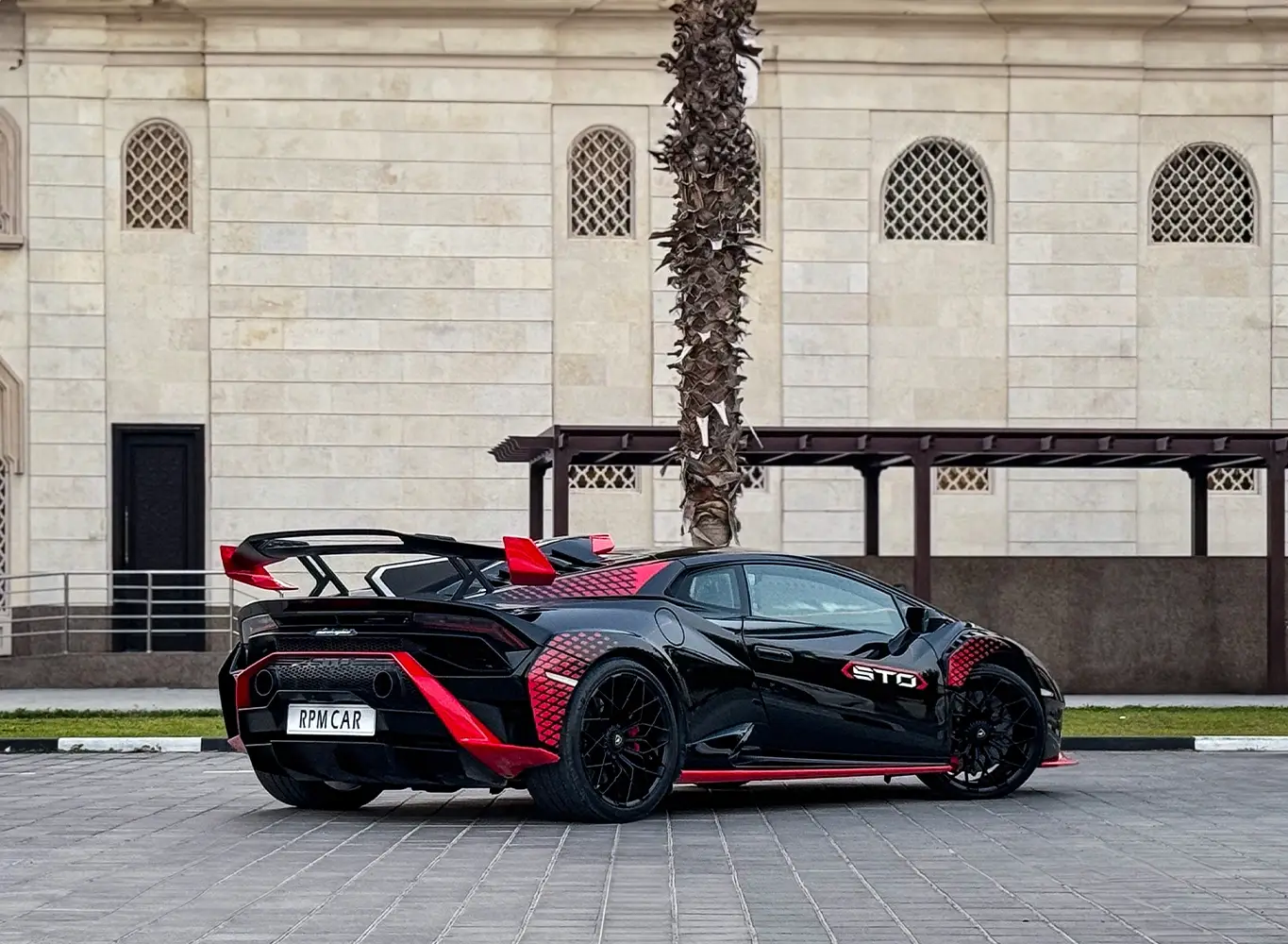 2023 Lamborghini Huracan STO Black for Rent in Dubai photo 6