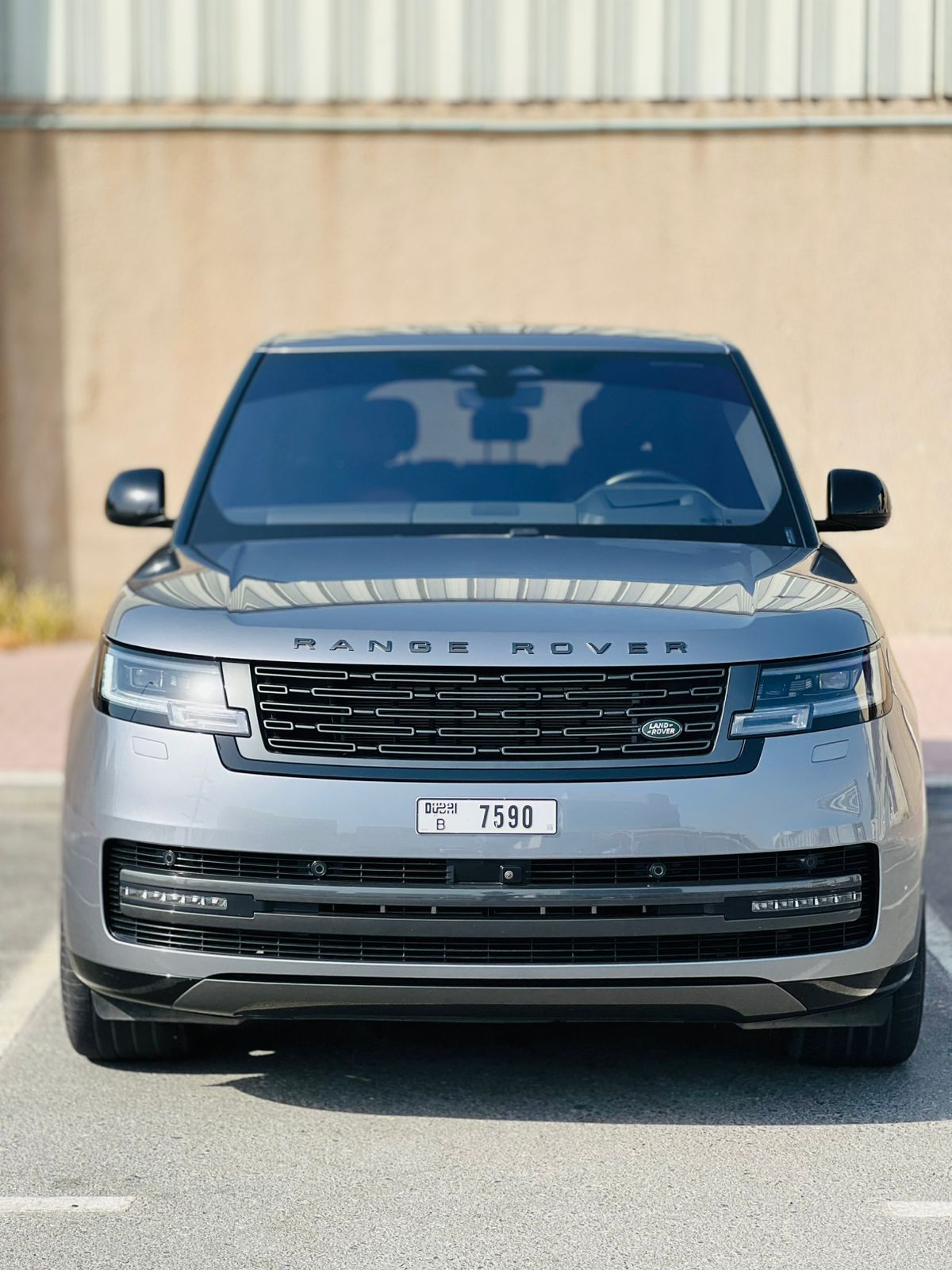 Rent a 2023 Land Rover Range Rover Vogue Grey in Dubai photo 2