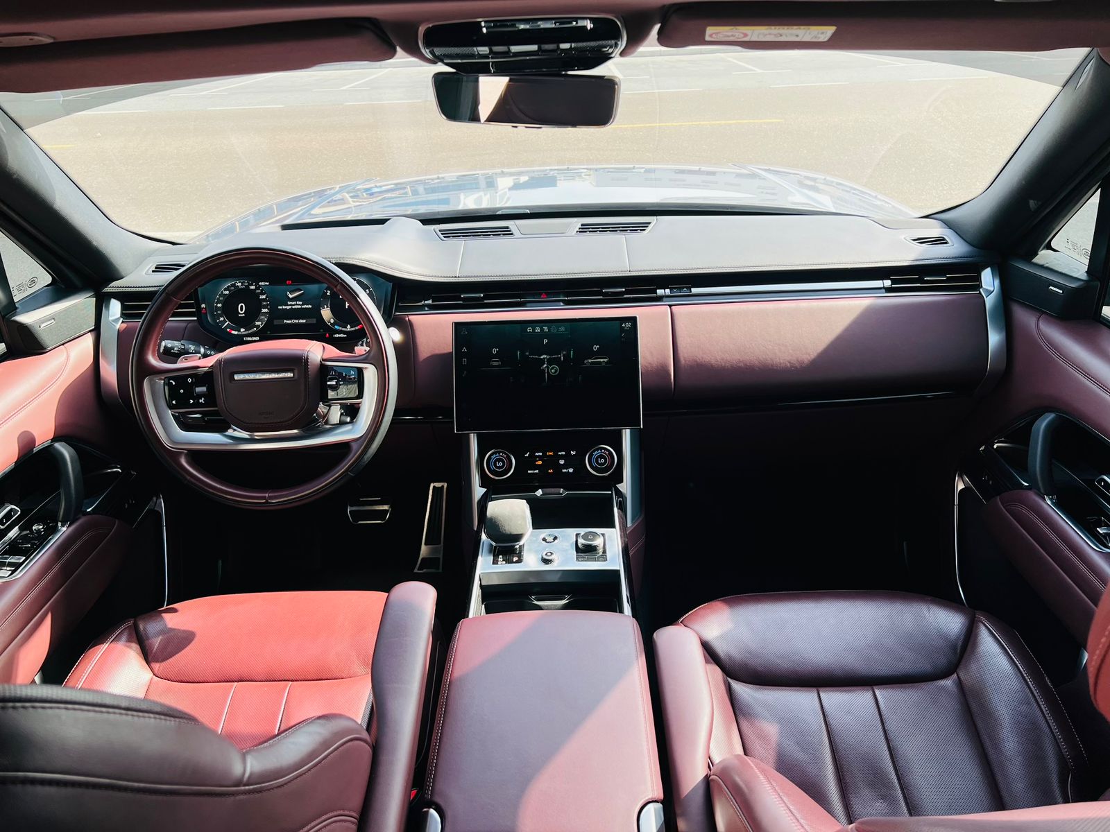 Rent a 2023 Land Rover Range Rover Vogue Grey in Dubai photo 3