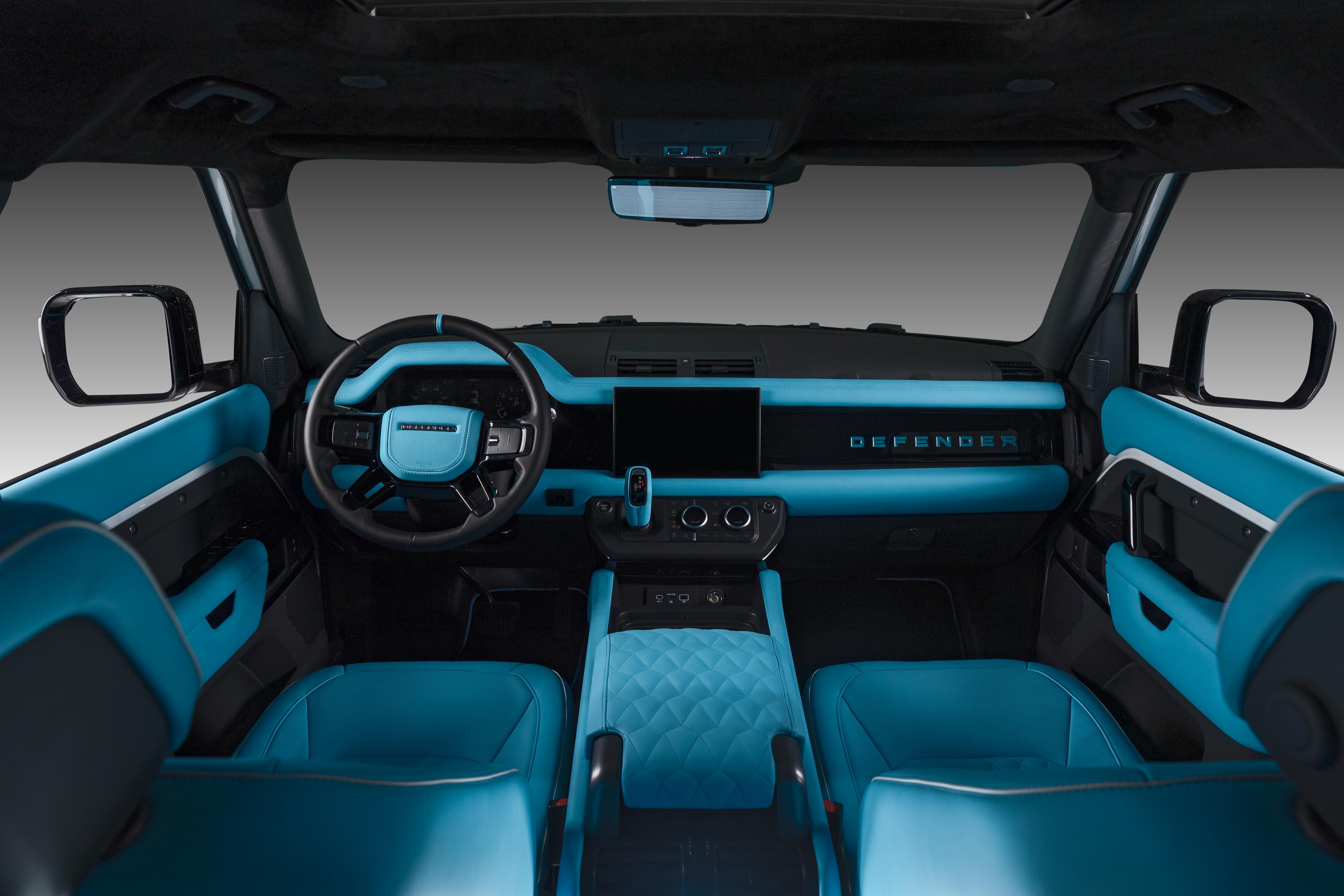 Land Rover Defender White Rental in Dubai photo 6