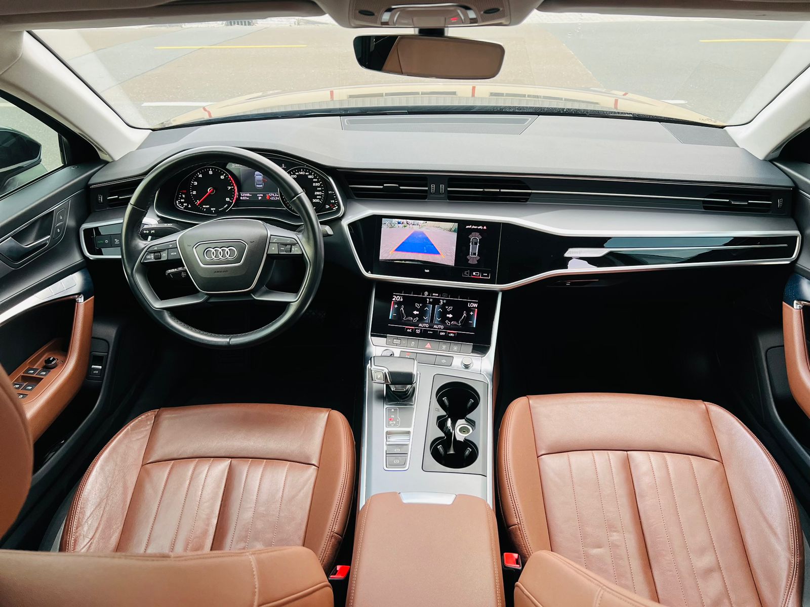 Audi A6 Black Rental in Dubai photo 4