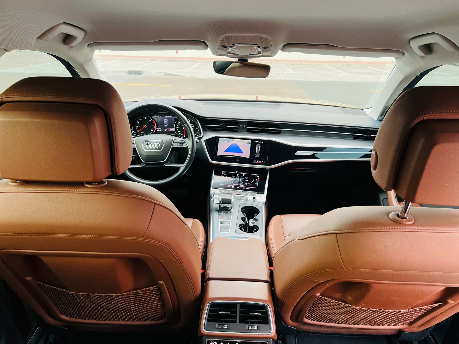 Audi A6 Black Rental in Dubai photo 6