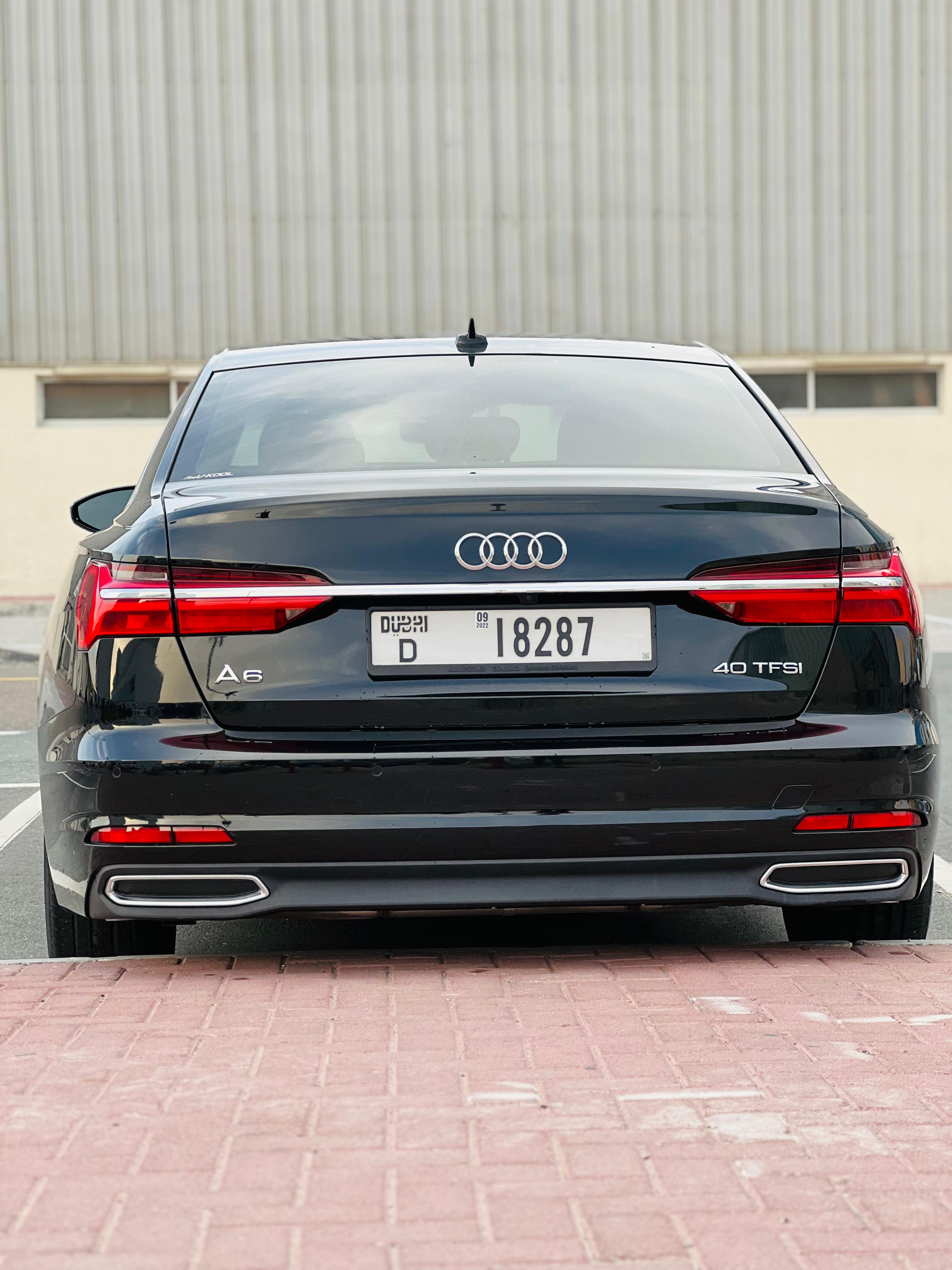 Audi A6 Black Rental in Dubai photo 9