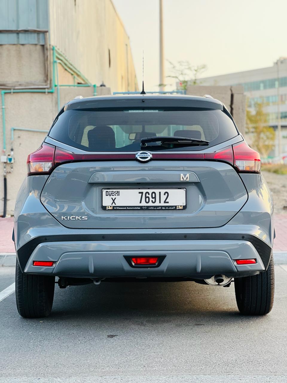 Rent 2022 Nissan Kicks Grey in Dubai photo 11