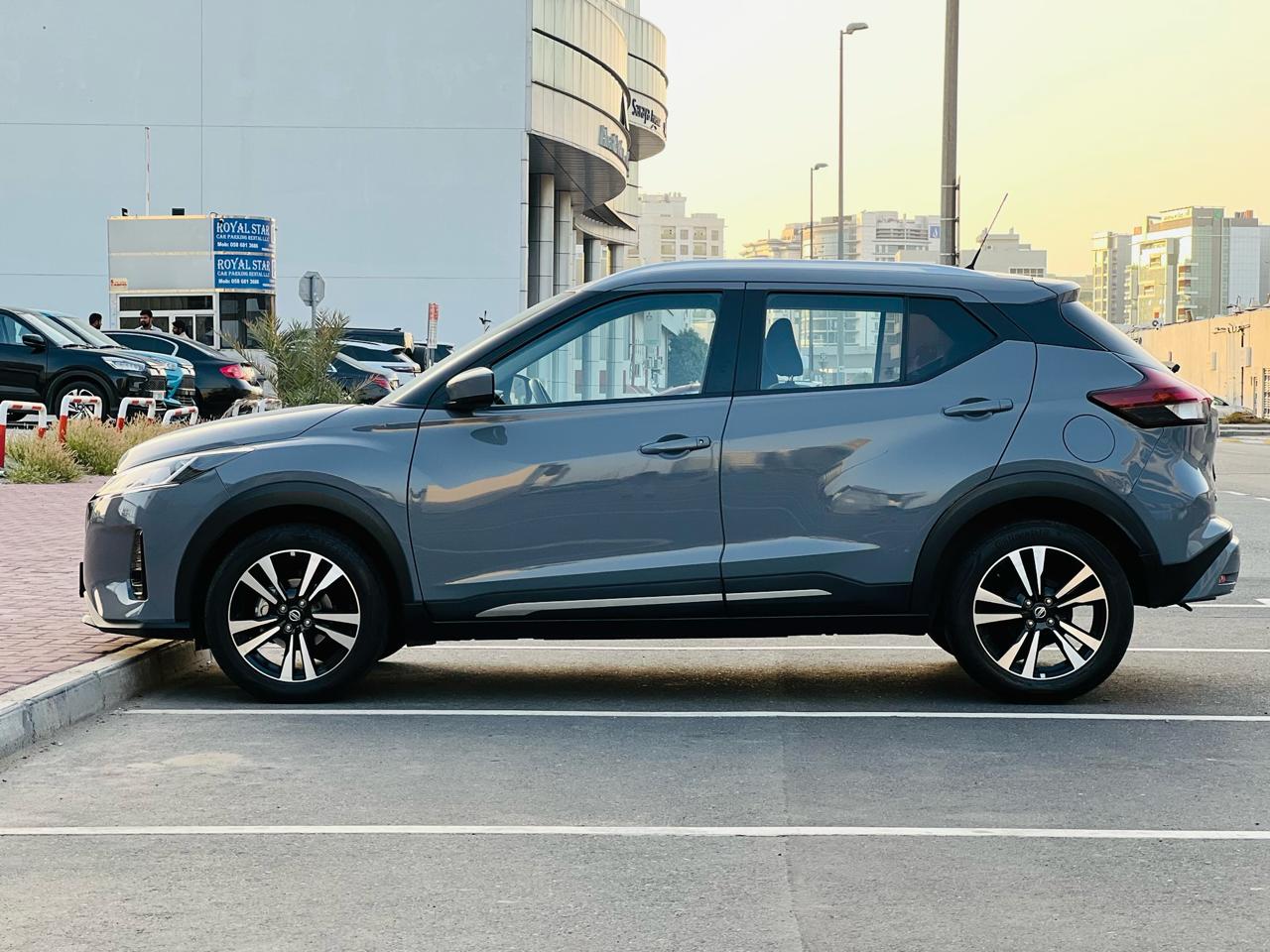 Rent 2022 Nissan Kicks Grey in Dubai photo 6