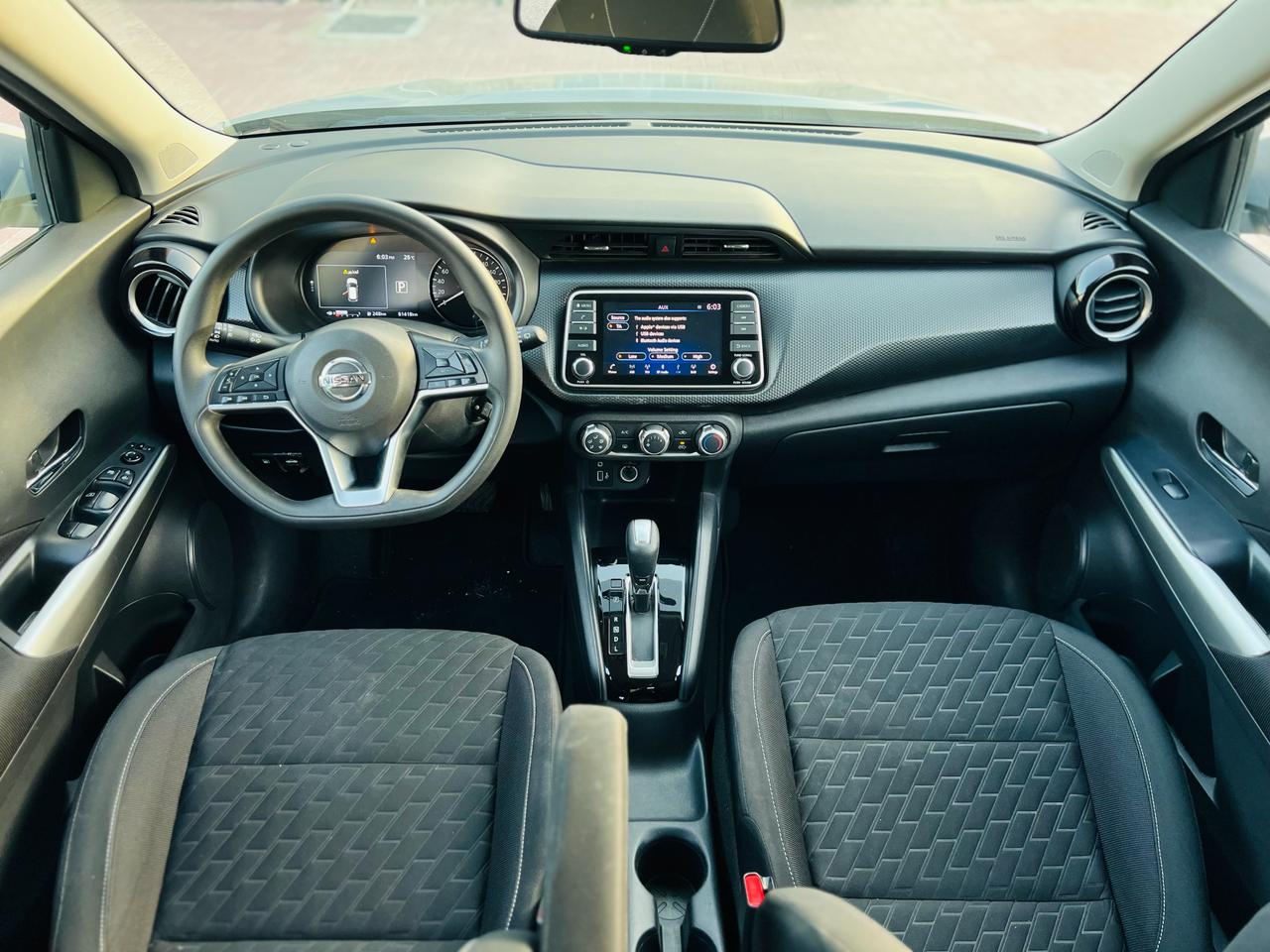 Rent 2022 Nissan Kicks Grey in Dubai photo 7