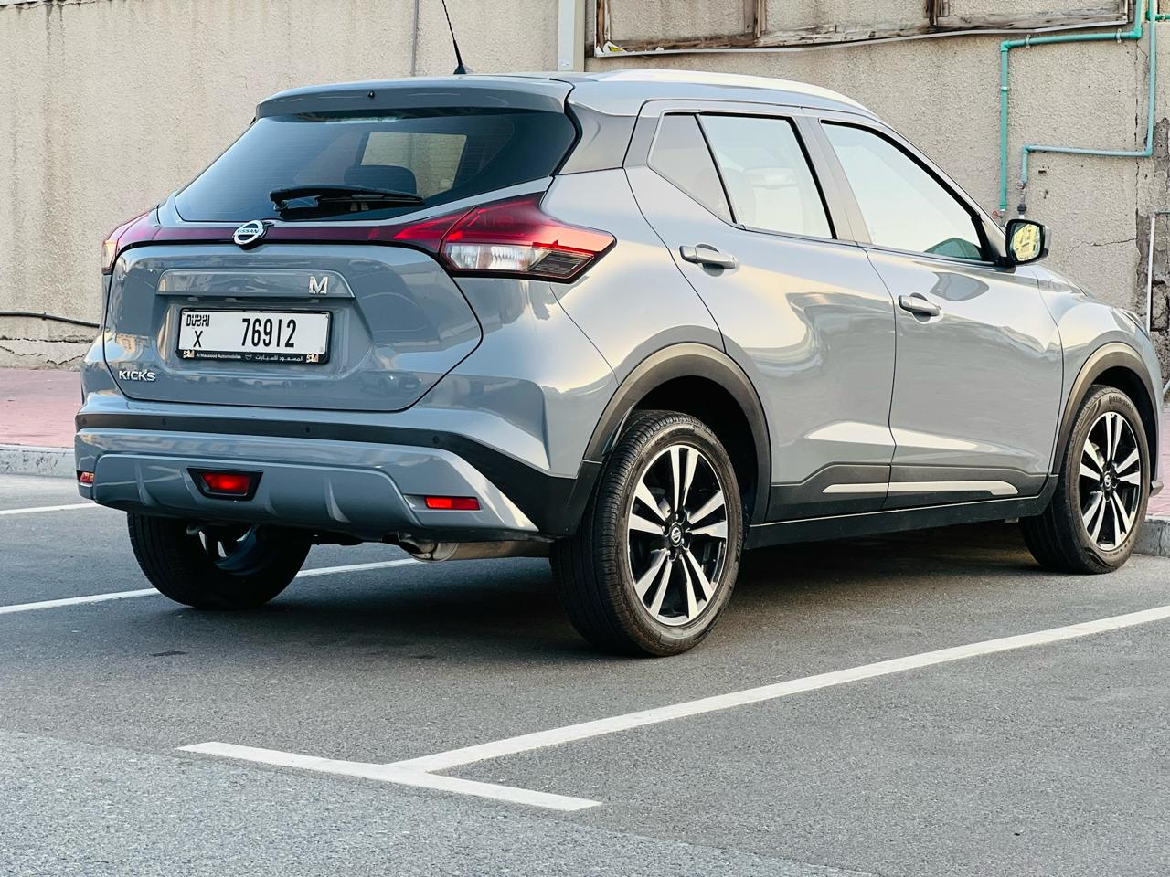 Rent 2022 Nissan Kicks Grey in Dubai photo 10