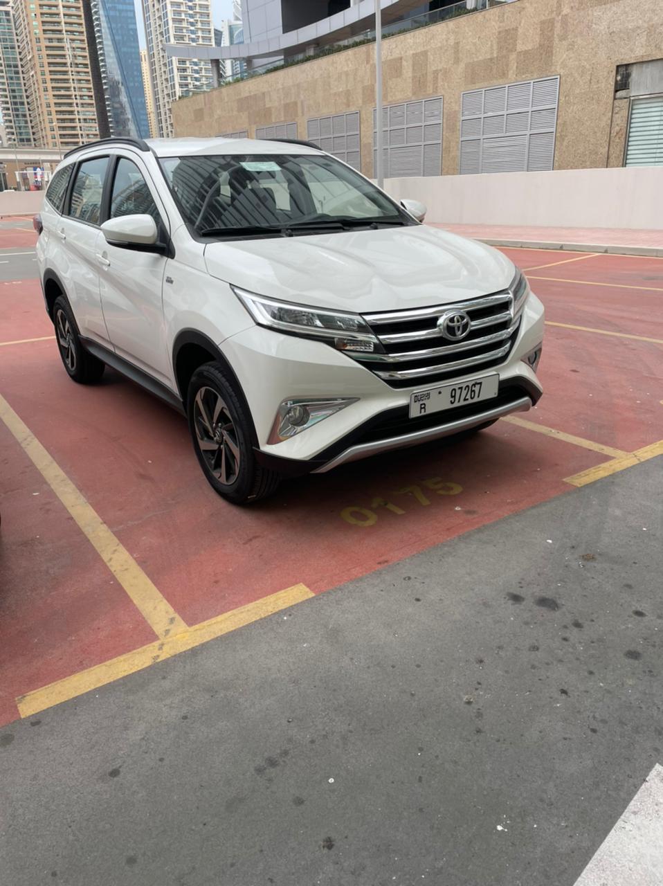 2021 Toyota Rush White for Rent in Dubai photo 3
